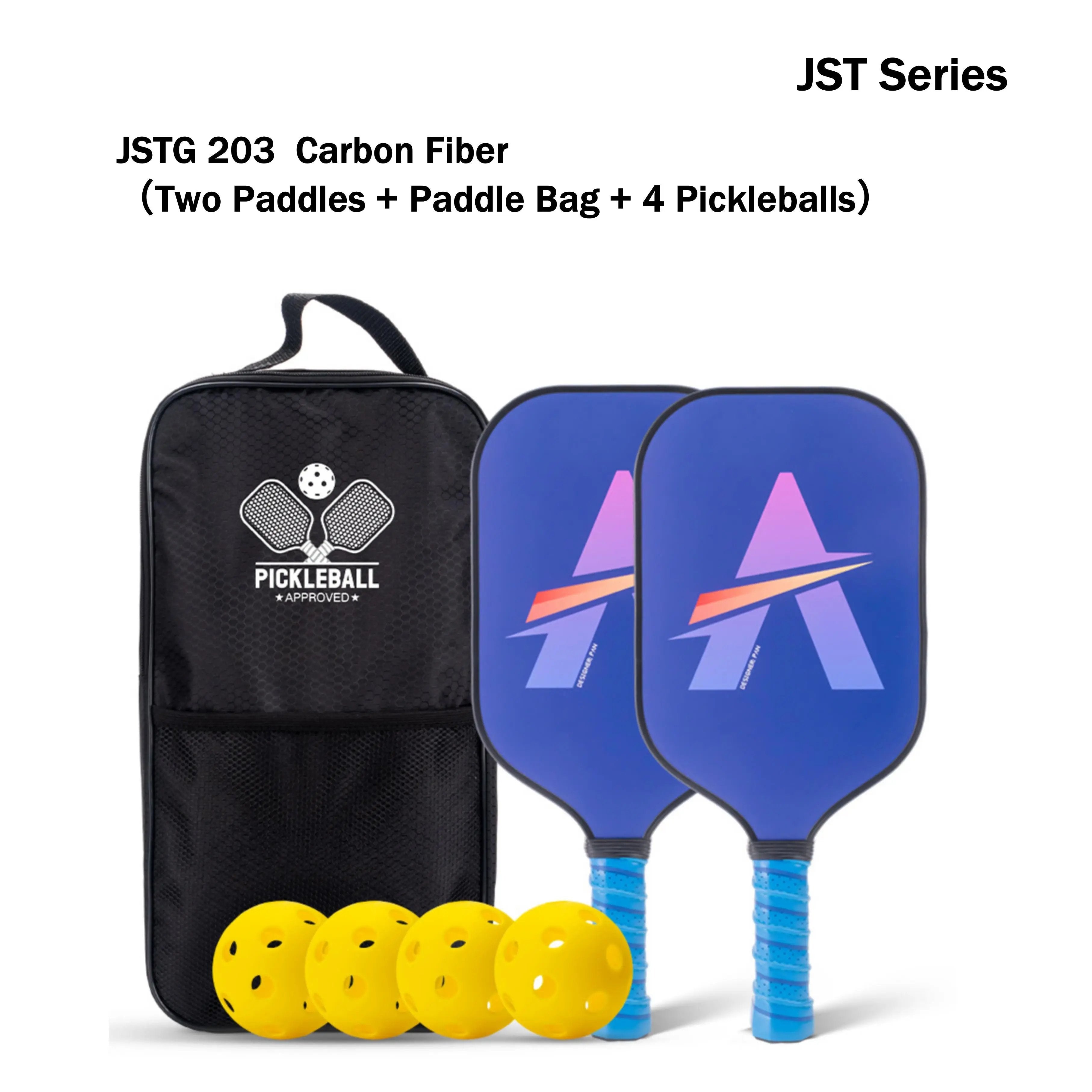 GEN4 Carbon Fiber Hot Pressing Integration Pickleball Paddle for Control and Power PLAYPULSE