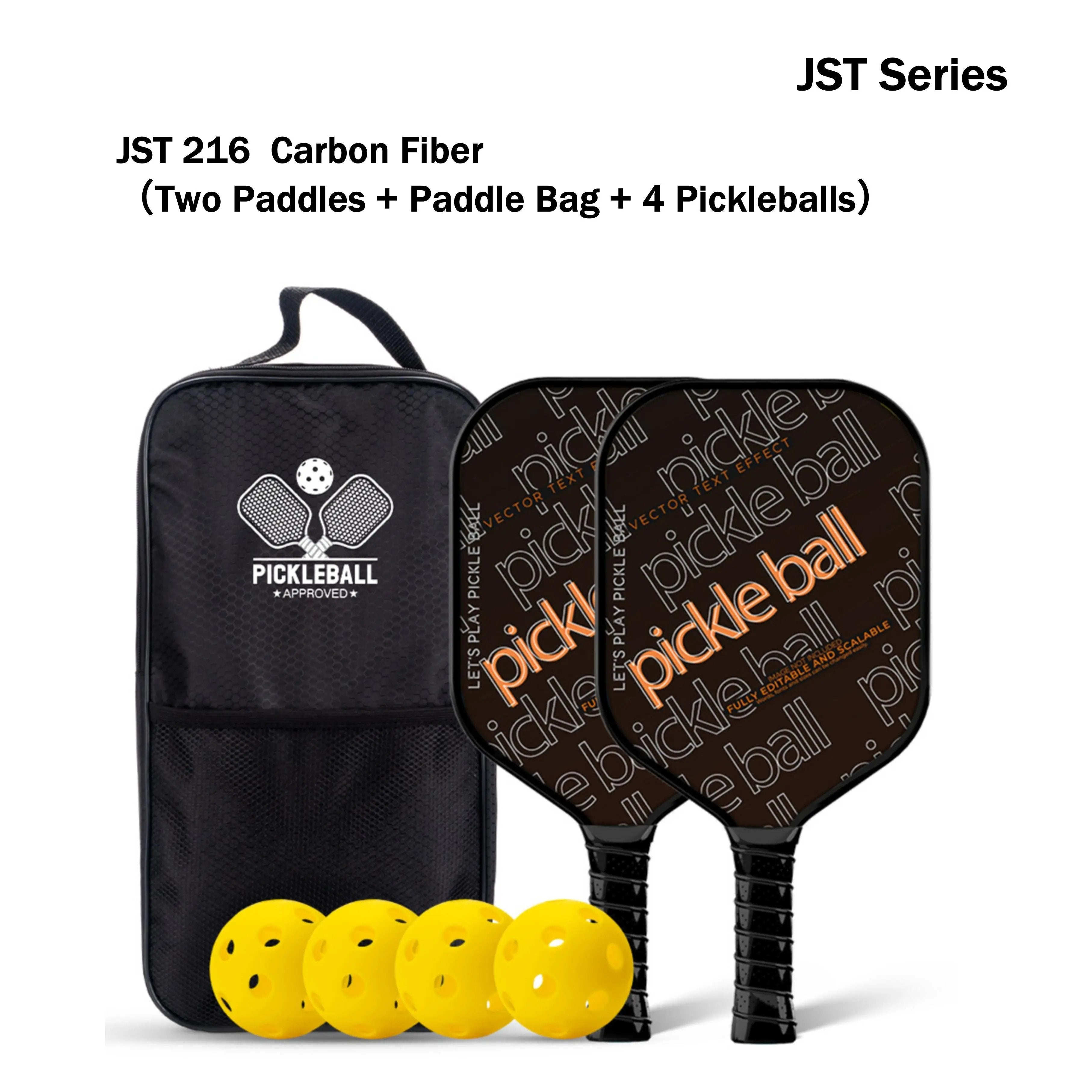 GEN4 Carbon Fiber Hot Pressing Integration Pickleball Paddle for Control and Power PLAYPULSE