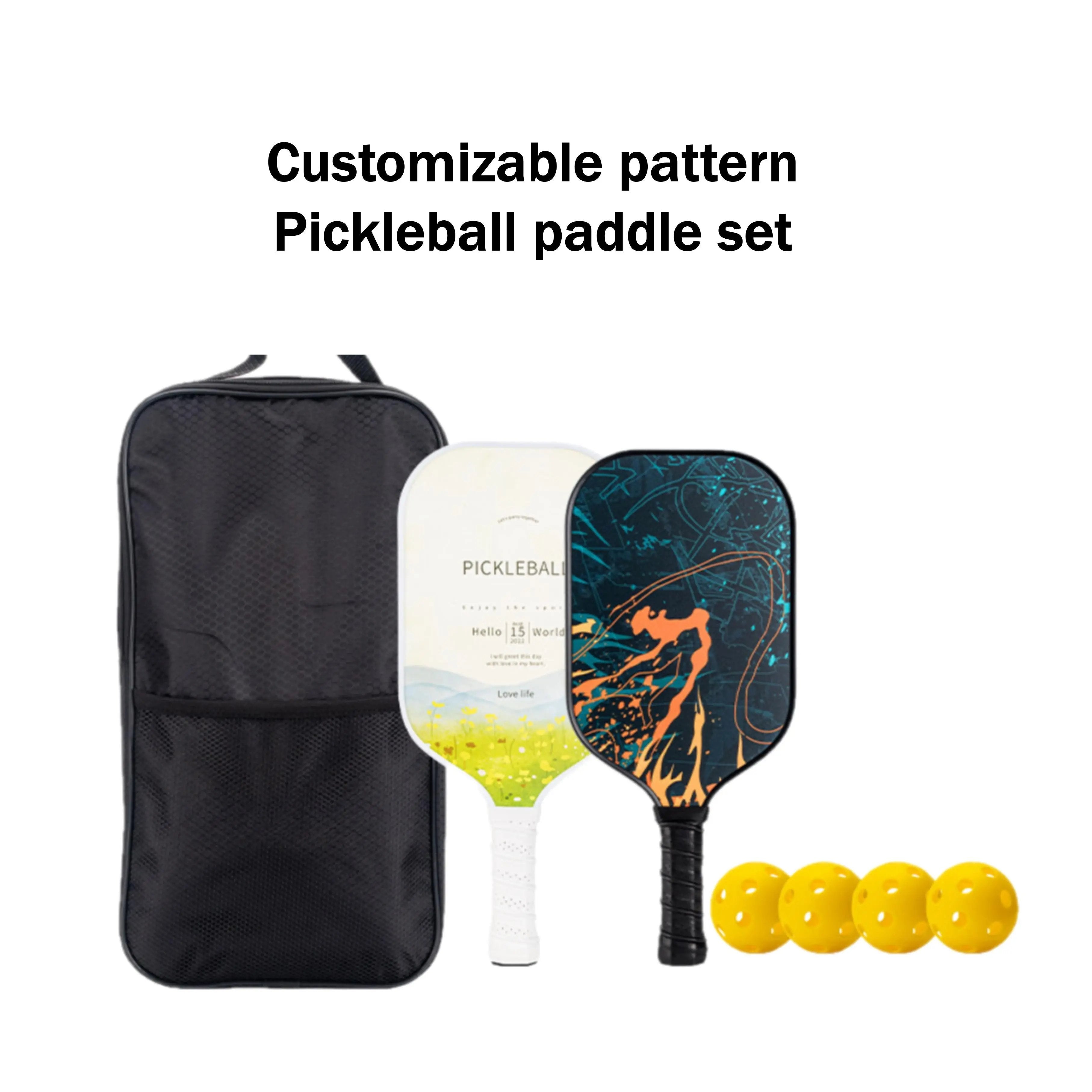 GEN4 Carbon Fiber Hot Pressing Integration Pickleball Paddle for Control and Power PLAYPULSE