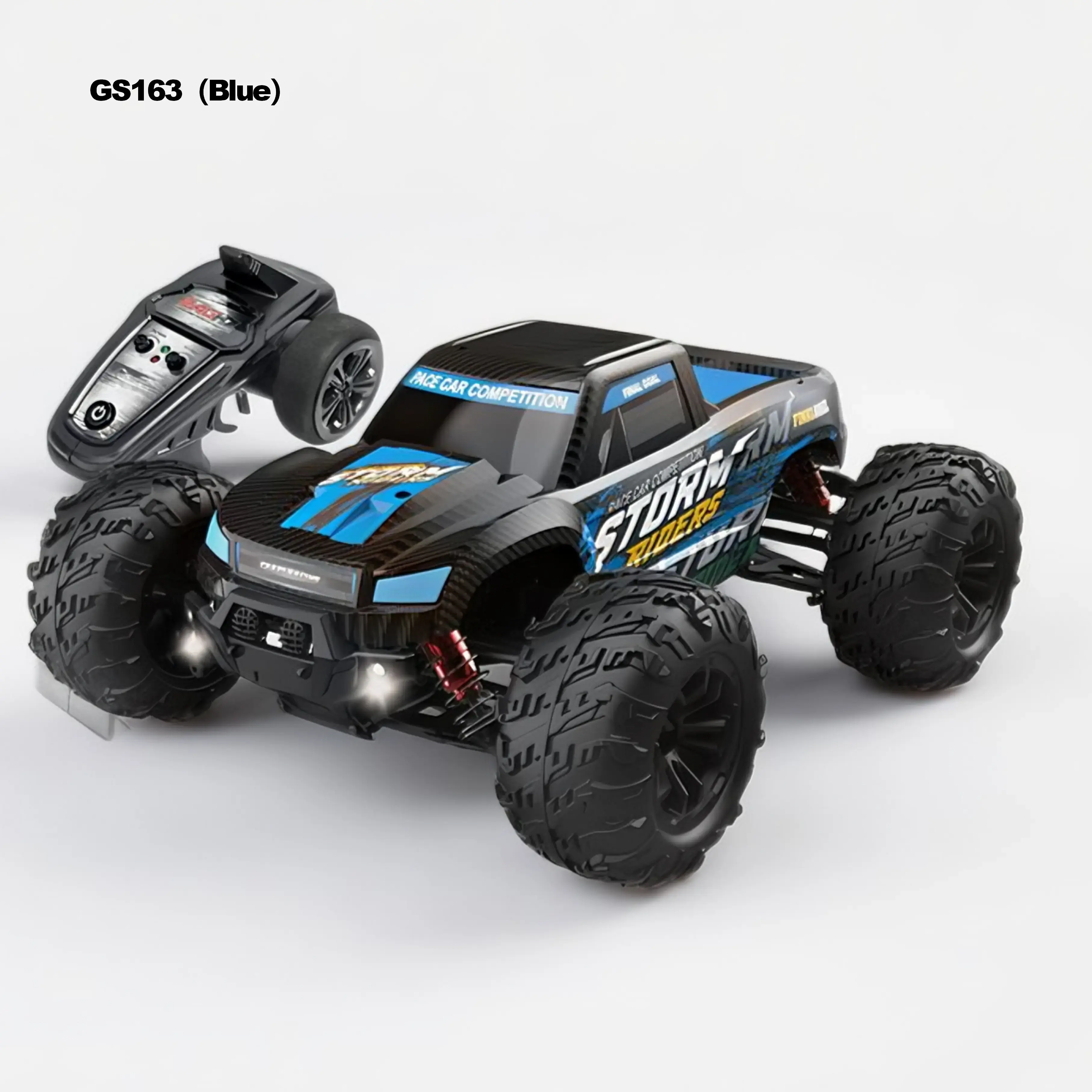 1:16 Large Alloy Crawler Remote Control Truck -GS163(Green)- Playpulse RC