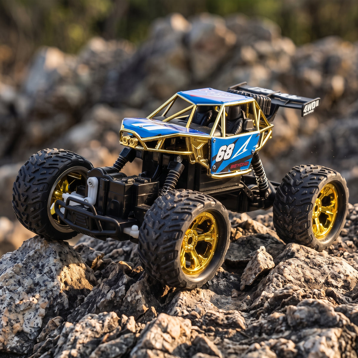PlayPulseRC 8142 1:12 4WD Alloy RC Rock Crawler 30 km/h
