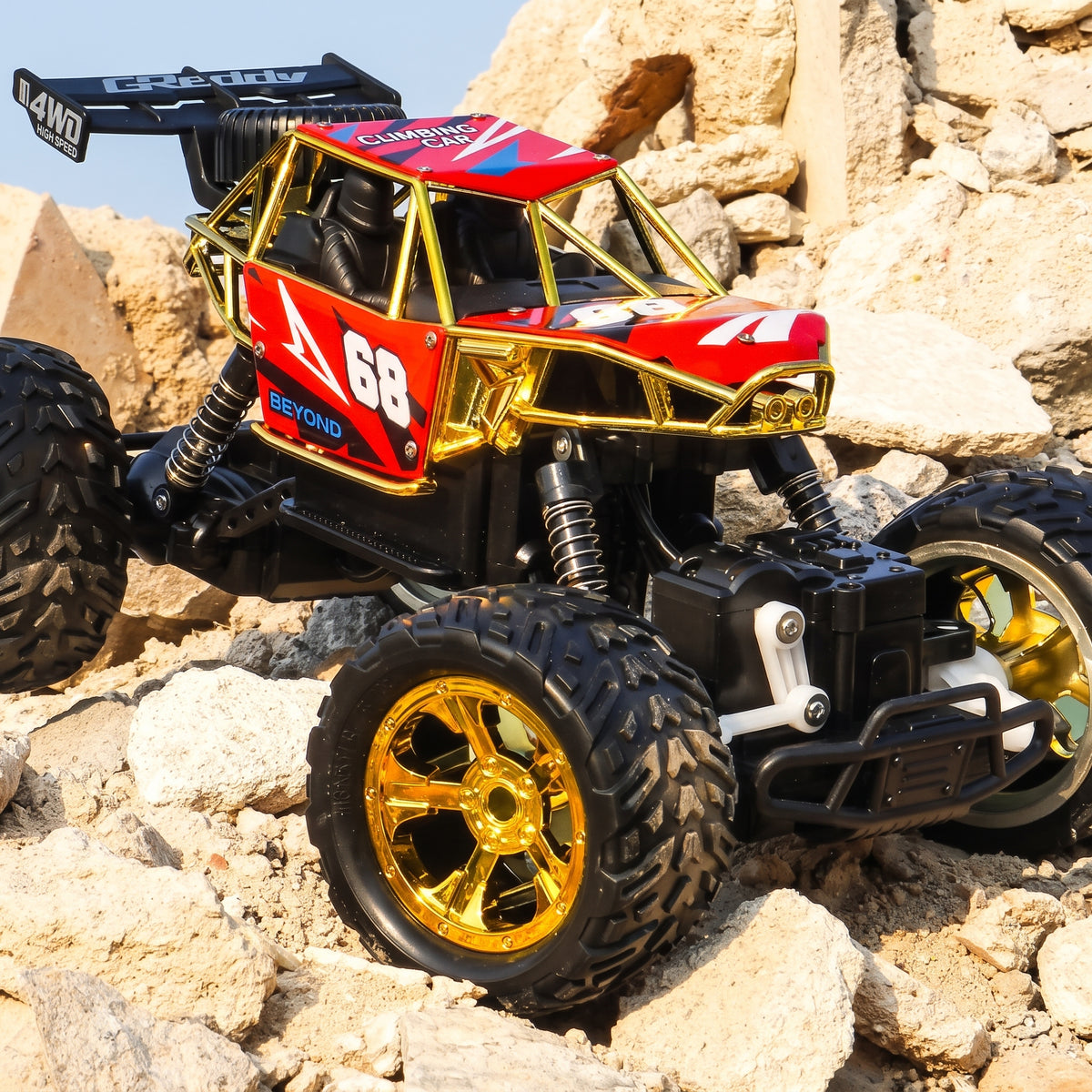 PlayPulseRC 8142 1:12 4WD Alloy RC Rock Crawler 30 km/h