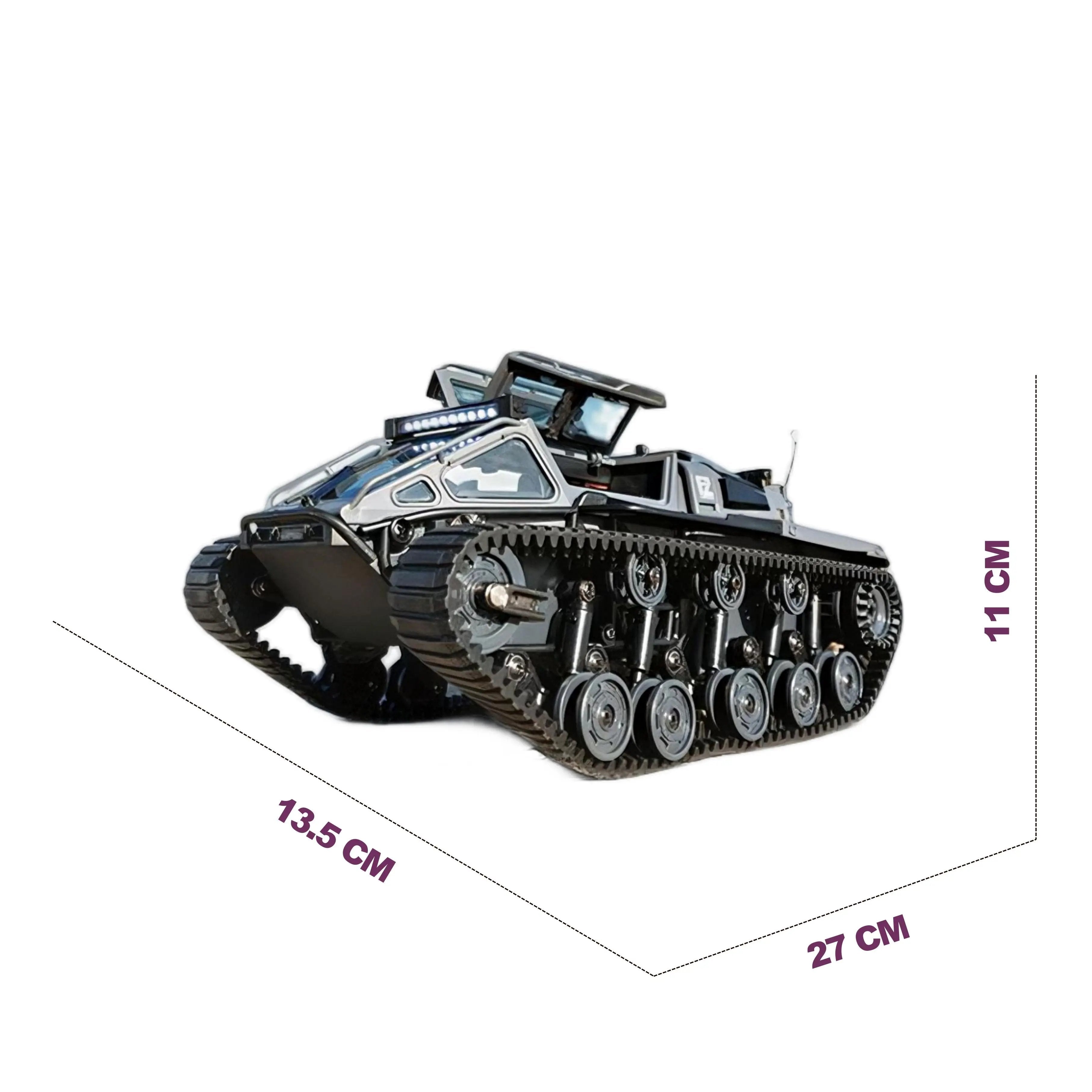 Advanced RC Tanks Offroad Crawler with Drift Tank 360° Rotation for Kids and Teens PLAYPULSE