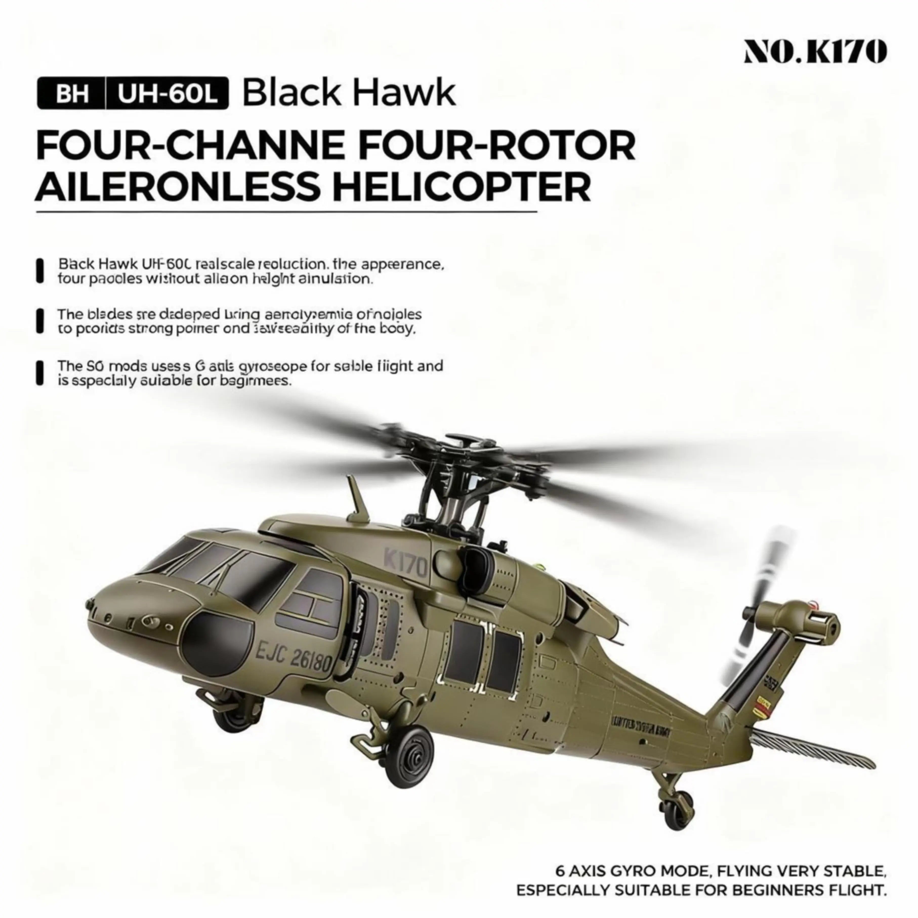 4 Brushless Motor RC Helicopter with 6-Axis Gyro PLAYPULSE RC