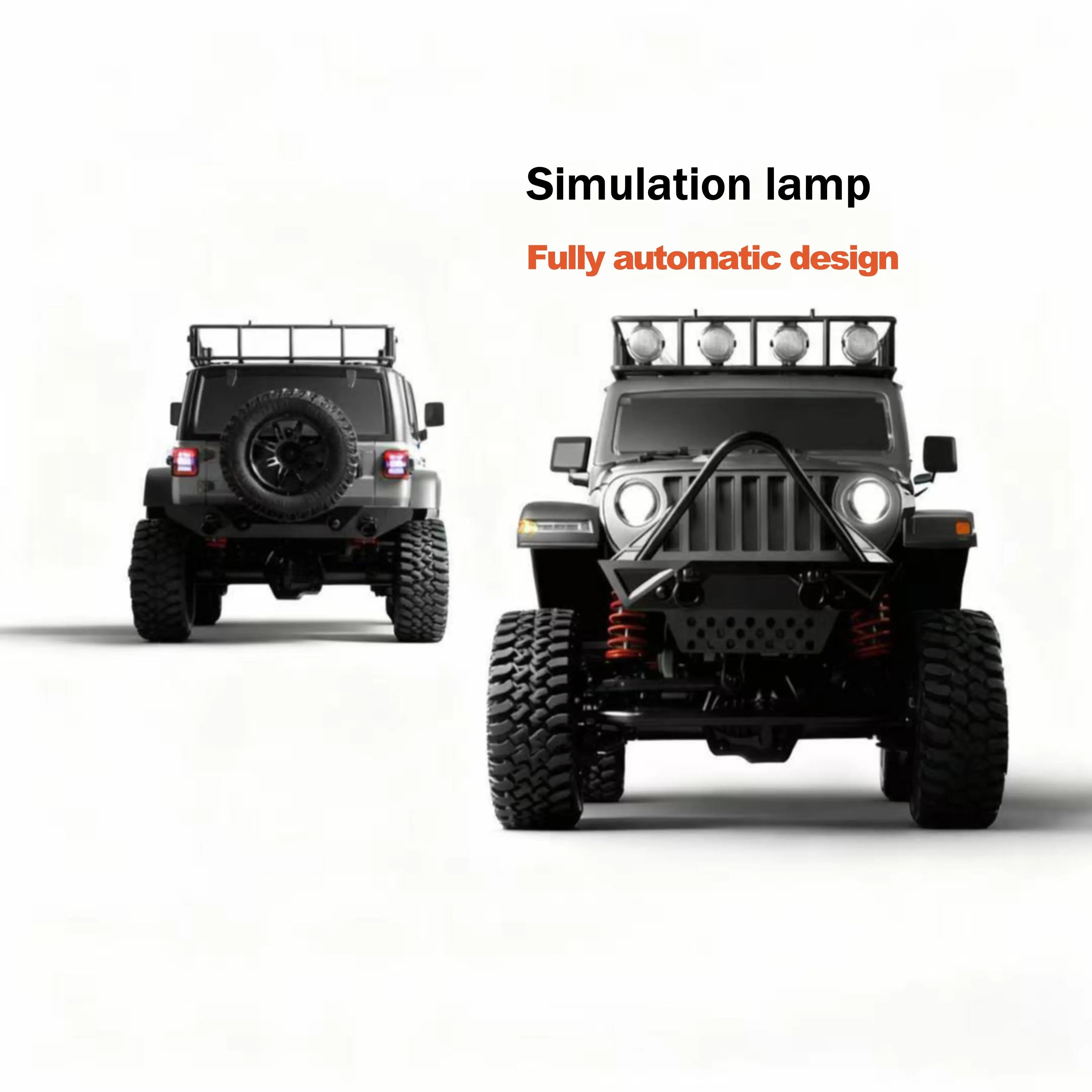 MN128 High-Performance RC Rock Crawler for Off-Road Adventures PLAYPULSE RC