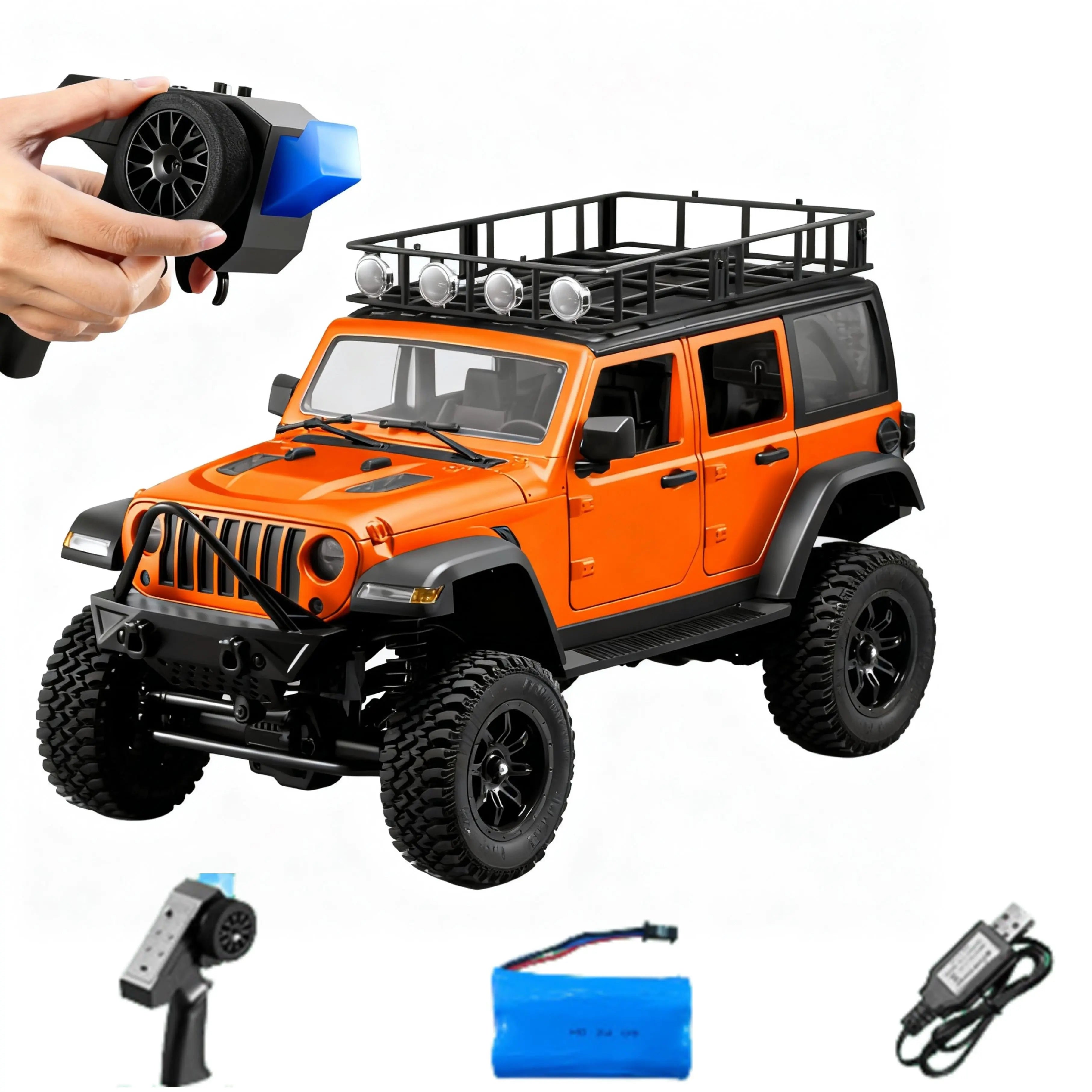 MN128 High-Performance RC Rock Crawler for Off-Road Adventures PLAYPULSE RC