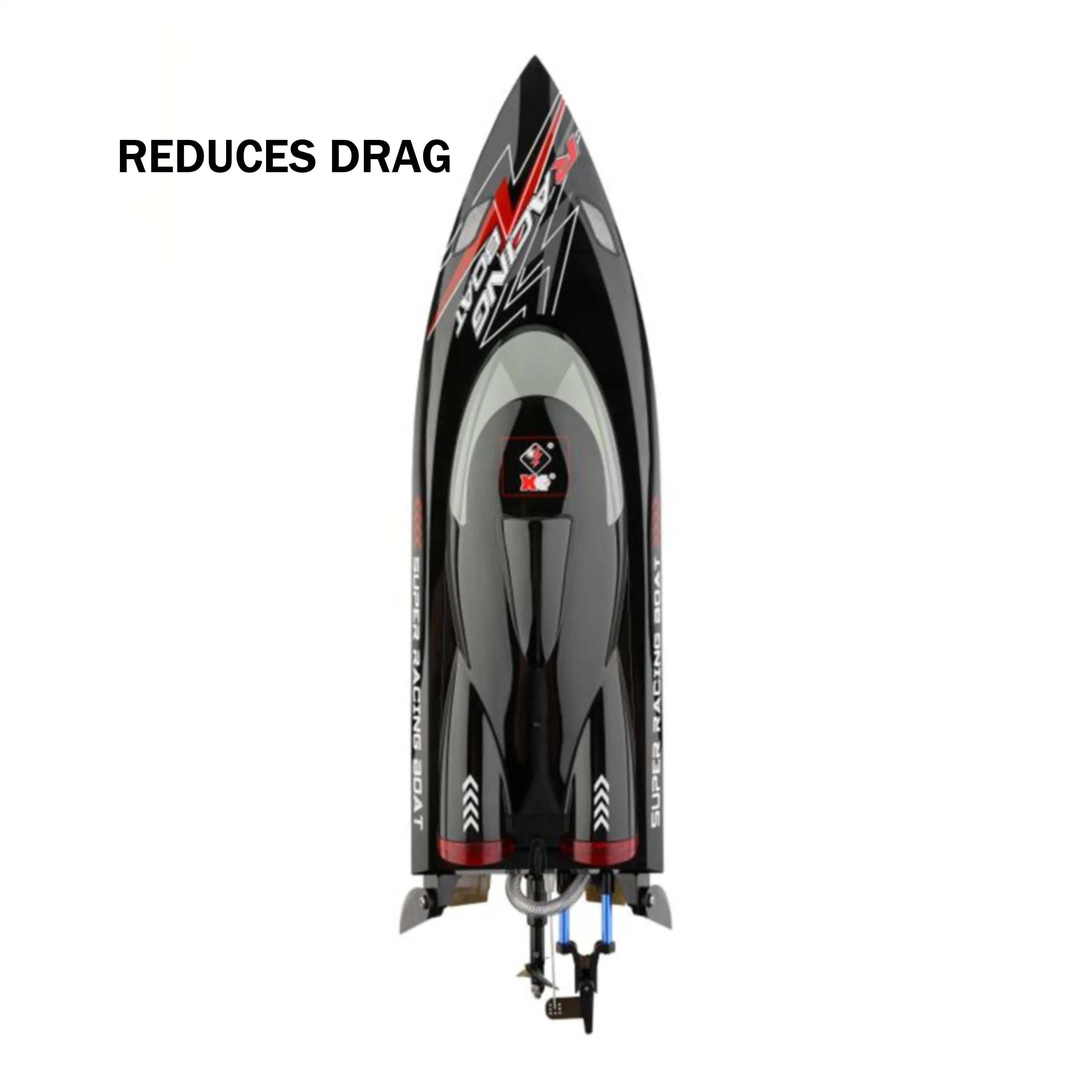 Remote Control Boat, 60KM/H High Speed RC Racing Boat for Kids and Teens PLAYPULSE