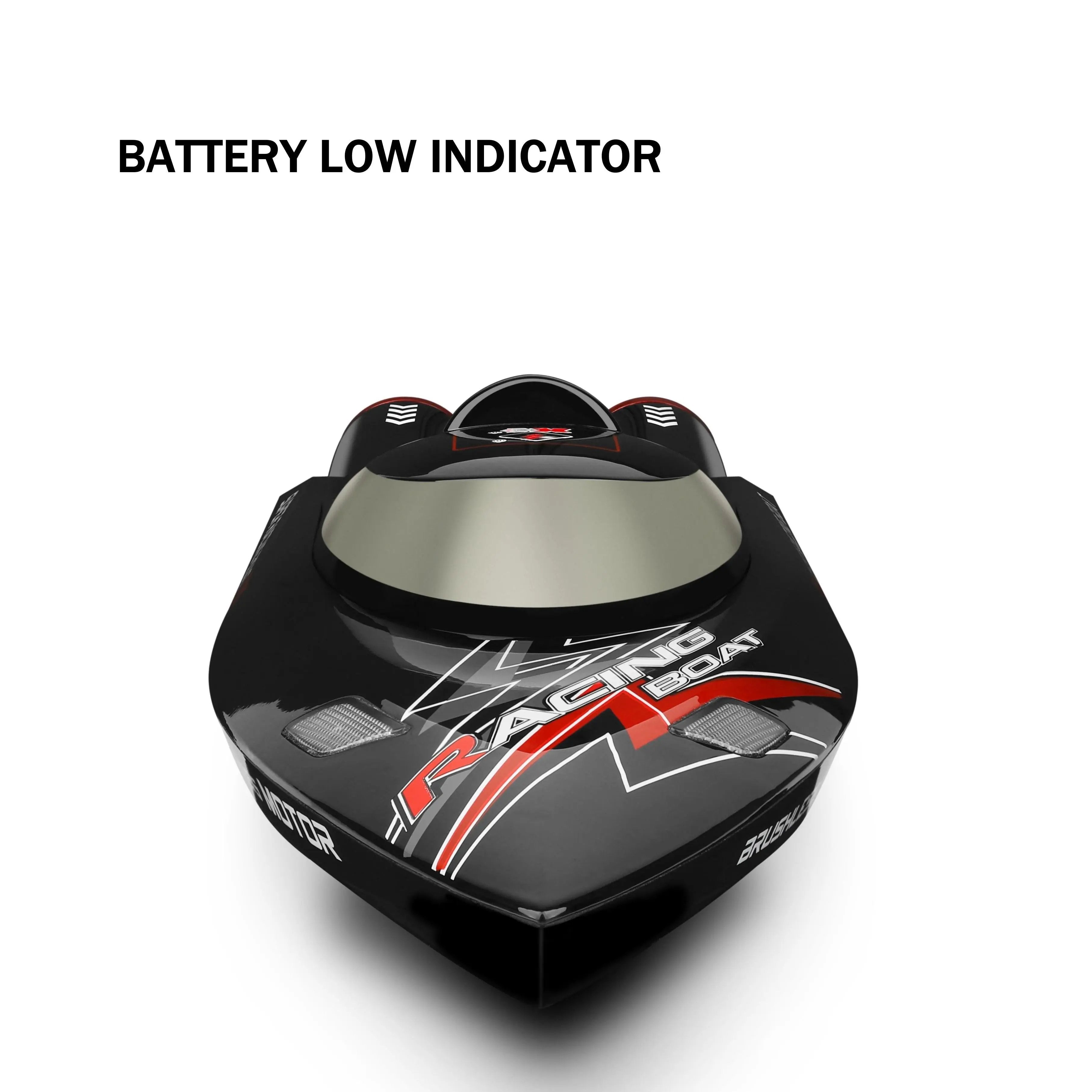 Remote Control Boat, 60KM/H High Speed RC Racing Boat for Kids and Teens PLAYPULSE