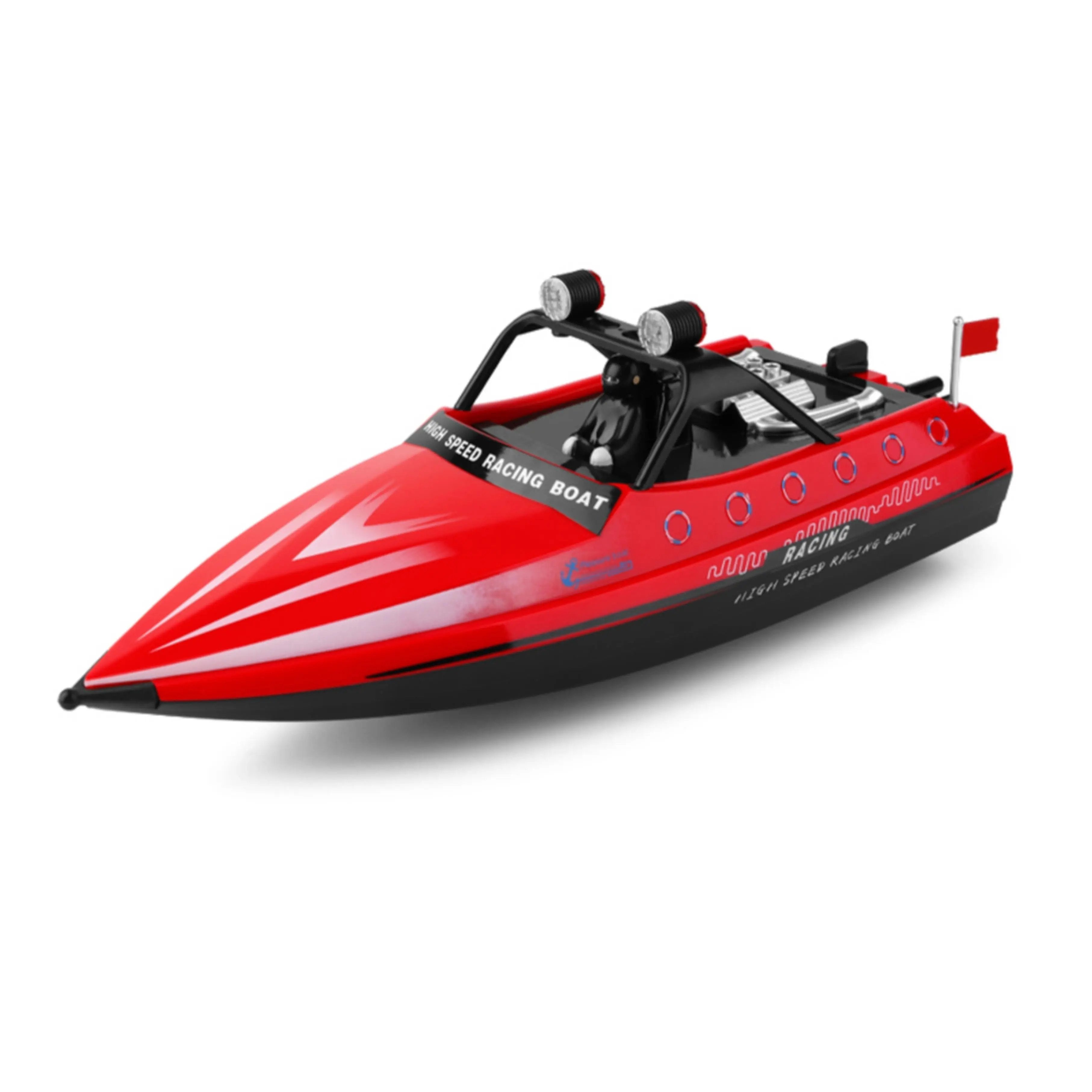 Cheap RC Boats for Sale with Led Lights, High-Speed Racing for Kids PLAYPULSE