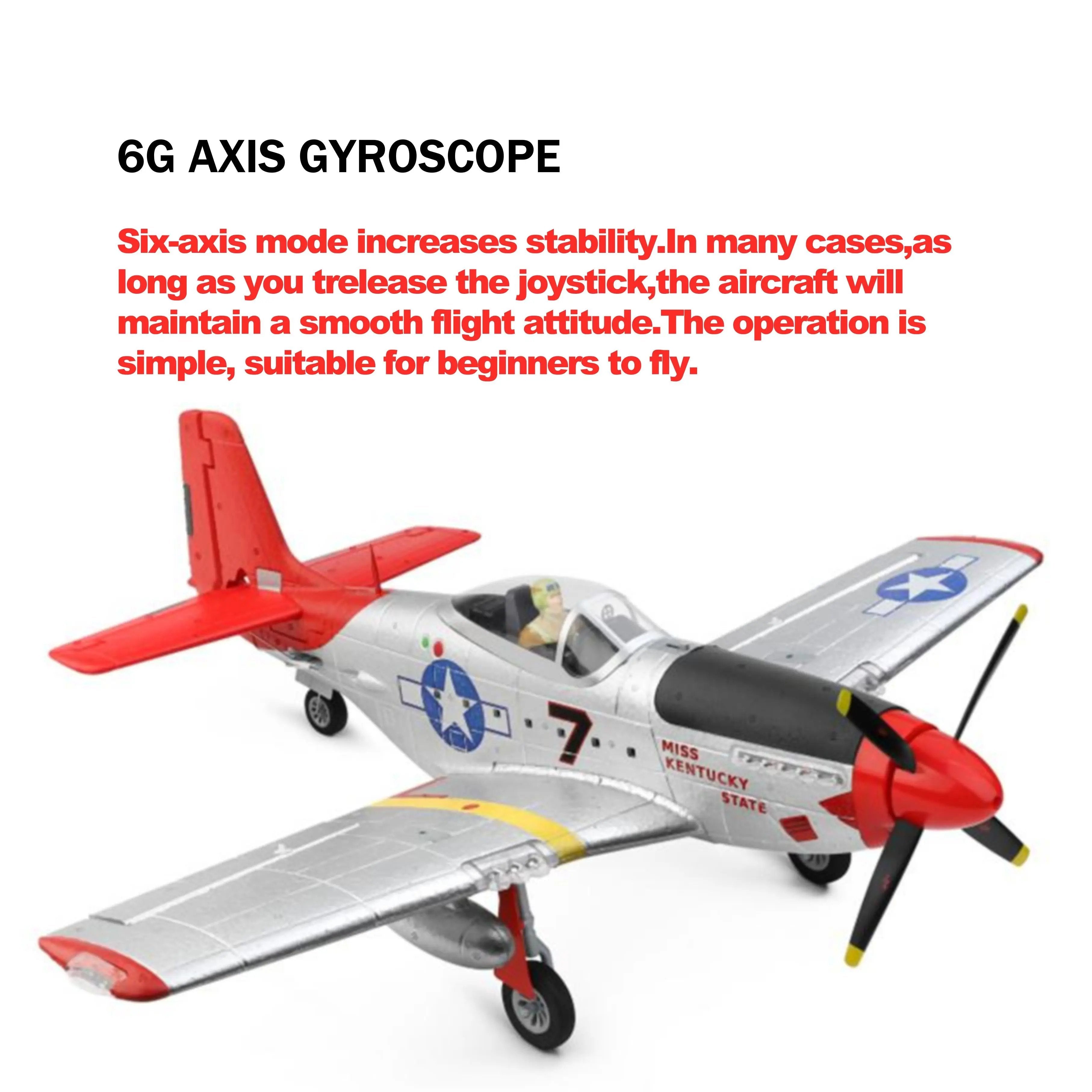A280 RC Aircraft-6G AXIS GYROSCOPE- PLAYPULSE RC
