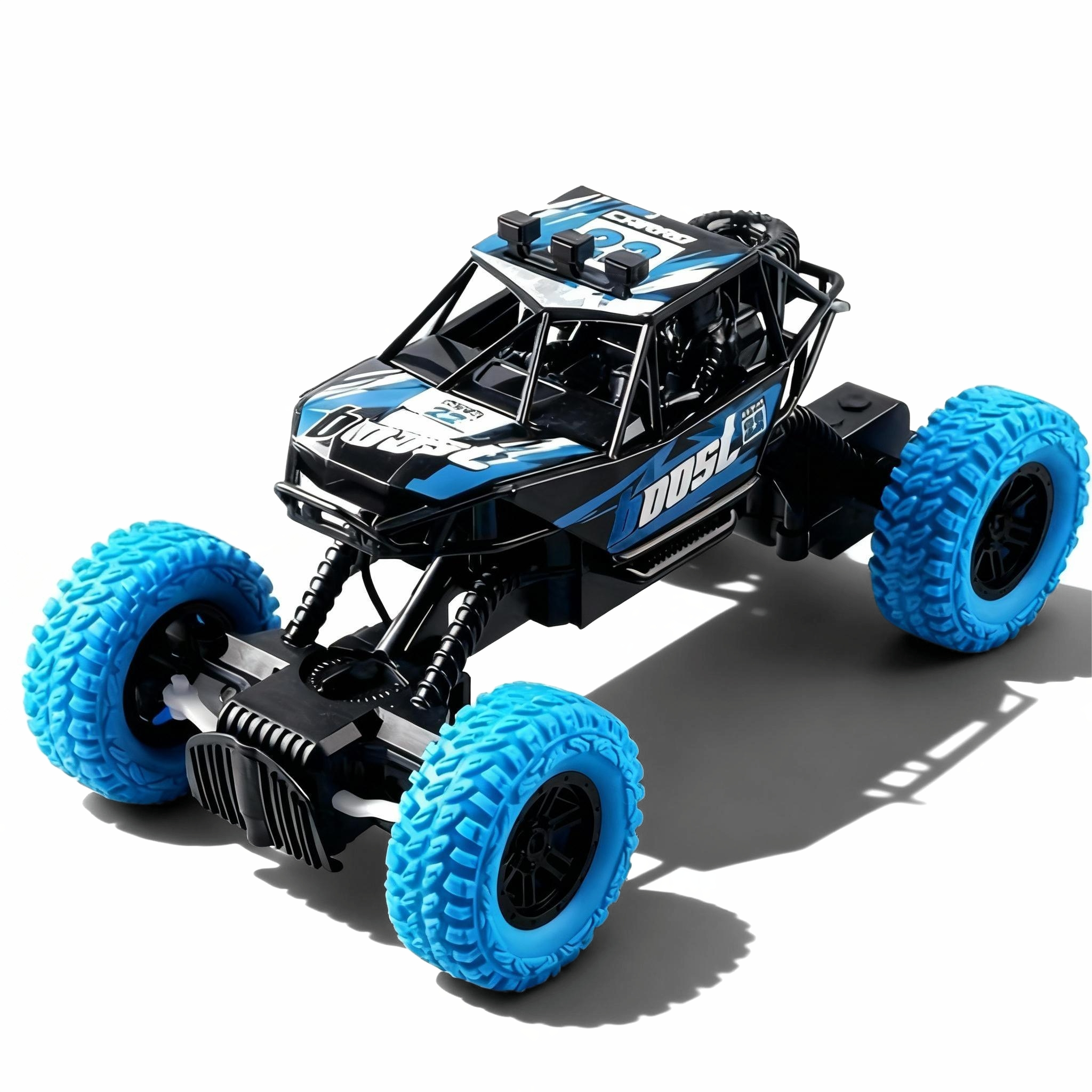 Cheap RC Cars - 4WD Off-Road Vehicle with Long Battery Life & LED Lights PLAYPULSE RC