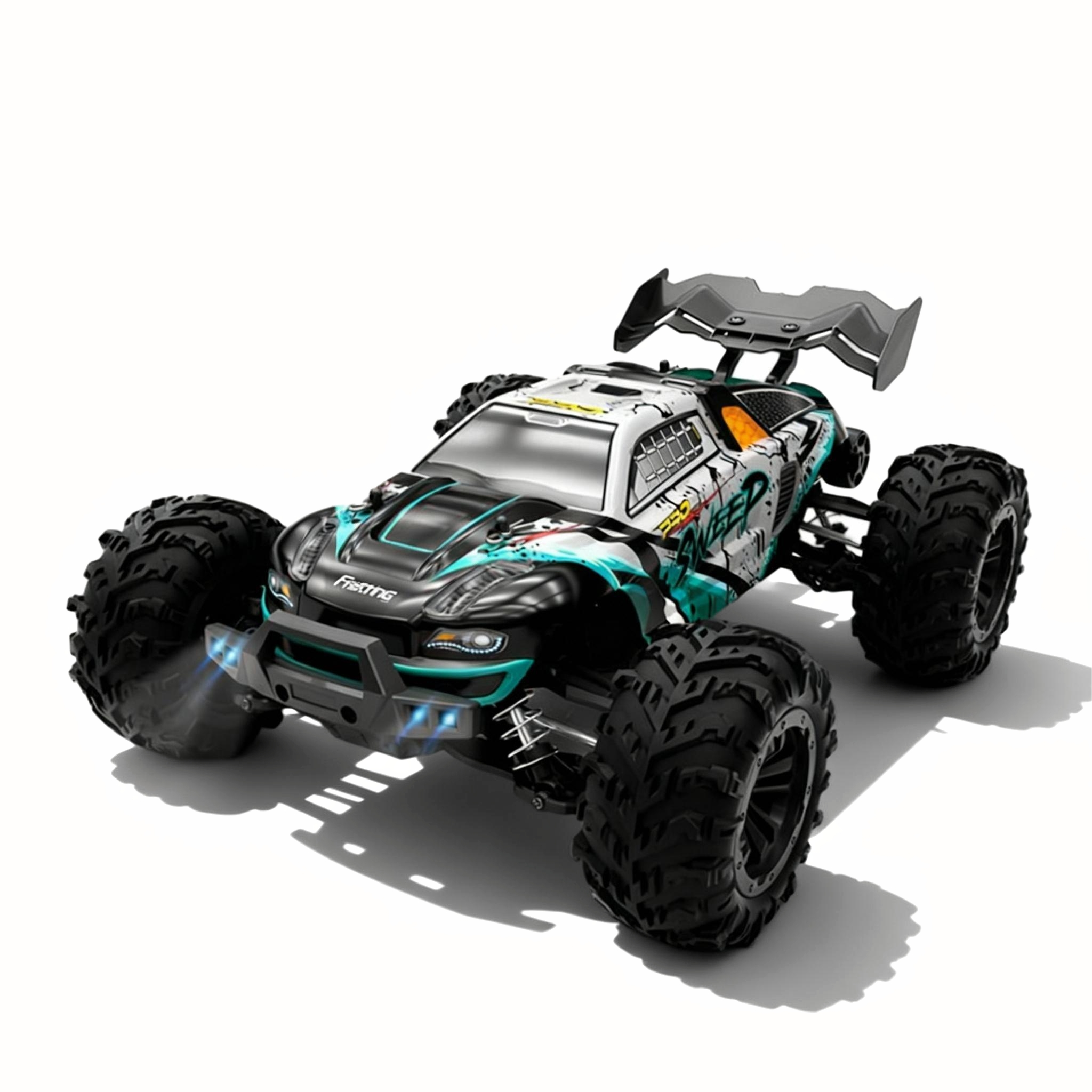 4WD Off-Road RC Car with 70km/h Top Speed, Brushless Motor SUV PLAYPULSE RC