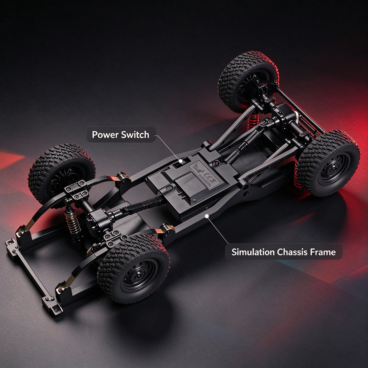 PlayPulseRC MN82 1:12 Toyota LC79 RC Crawler RTR