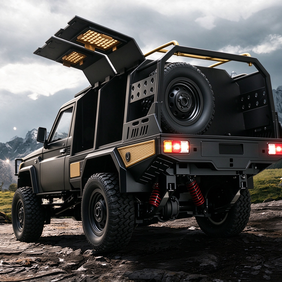 PlayPulseRC MN82 1:12 Toyota LC79 RC Crawler RTR