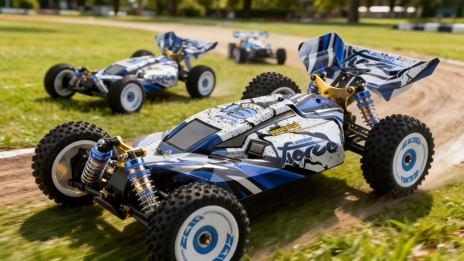 1:12 Scale 124017 Brushless Motor RC Car - 4WD 75km/h High-Speed Off-Road Truck