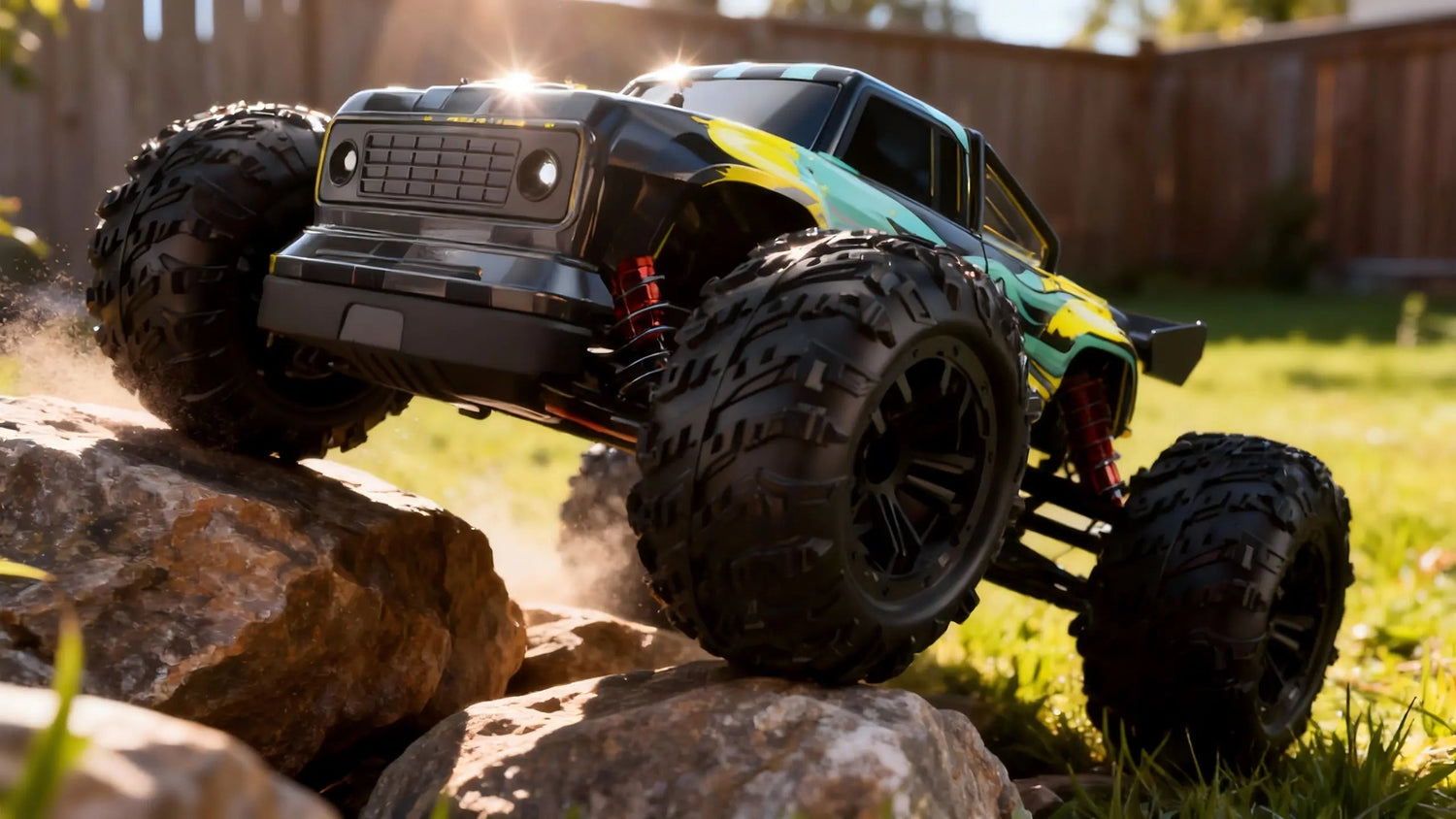 Alloy Crawler Remote Control Truck - 4WD, 2.4GHz, Waterproof