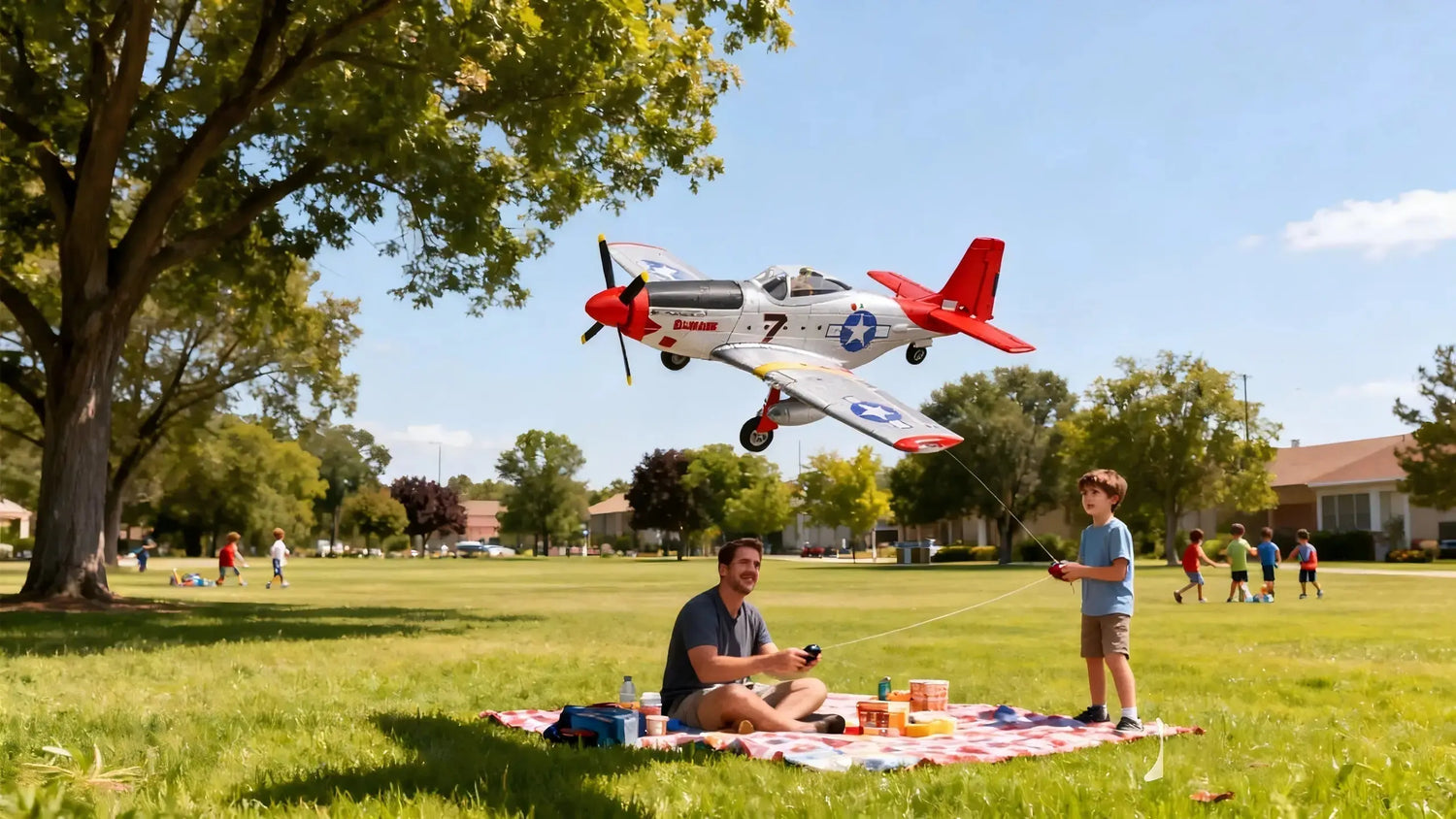 RC Aircraft | 4CH 3D/6G Mode Trainer Plane with Brushless Motor