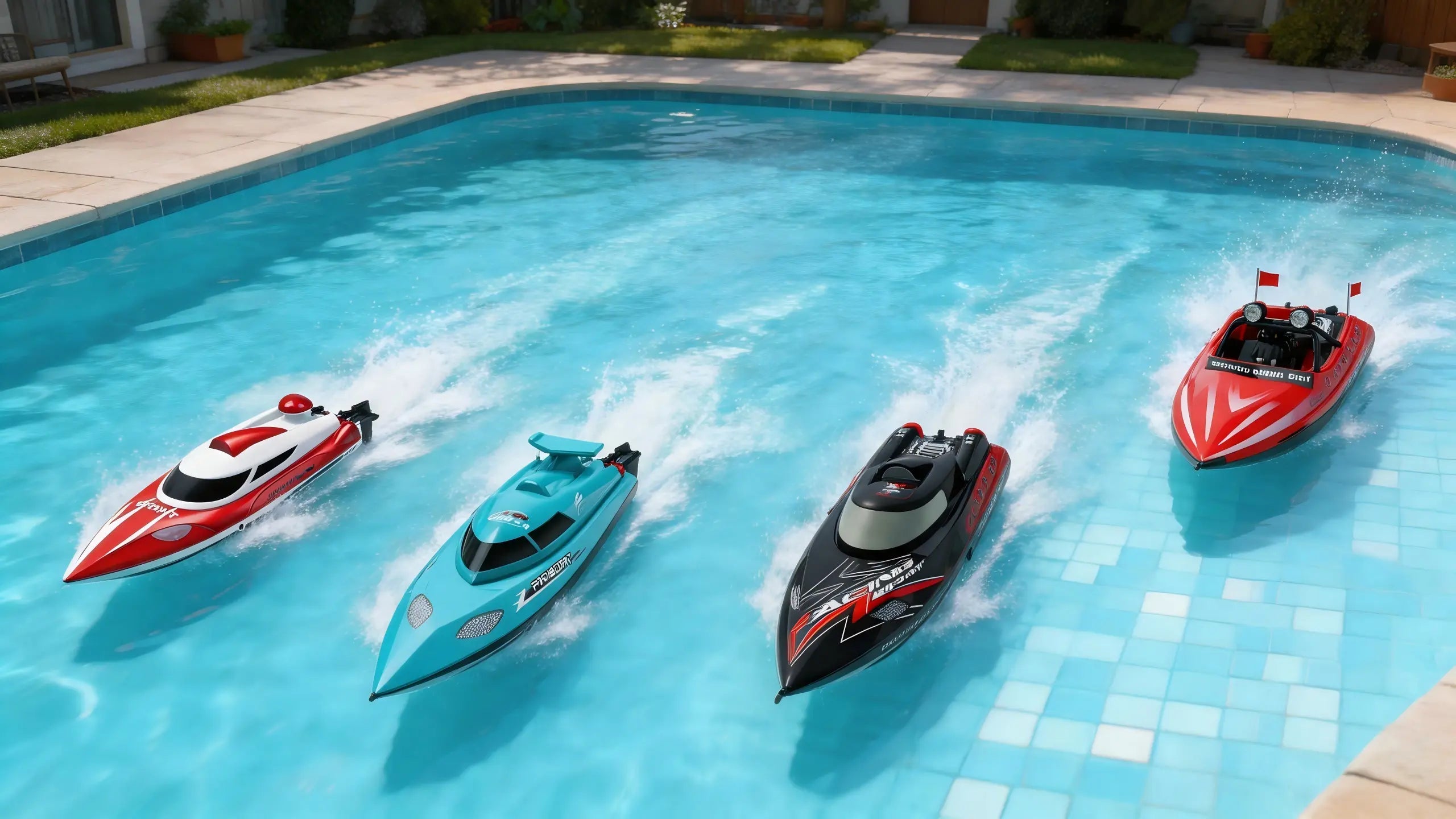 Beyond Circles: 5 Creative RC Boat Games for Maximum Pool Fun