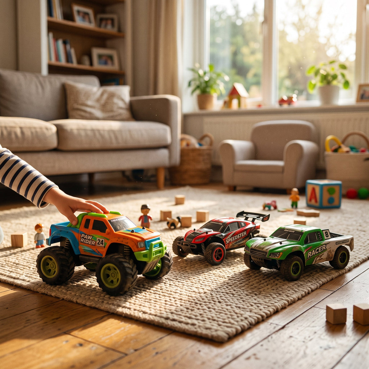 Playpulse RC beginner-friendly toy cars for kids and family gaming