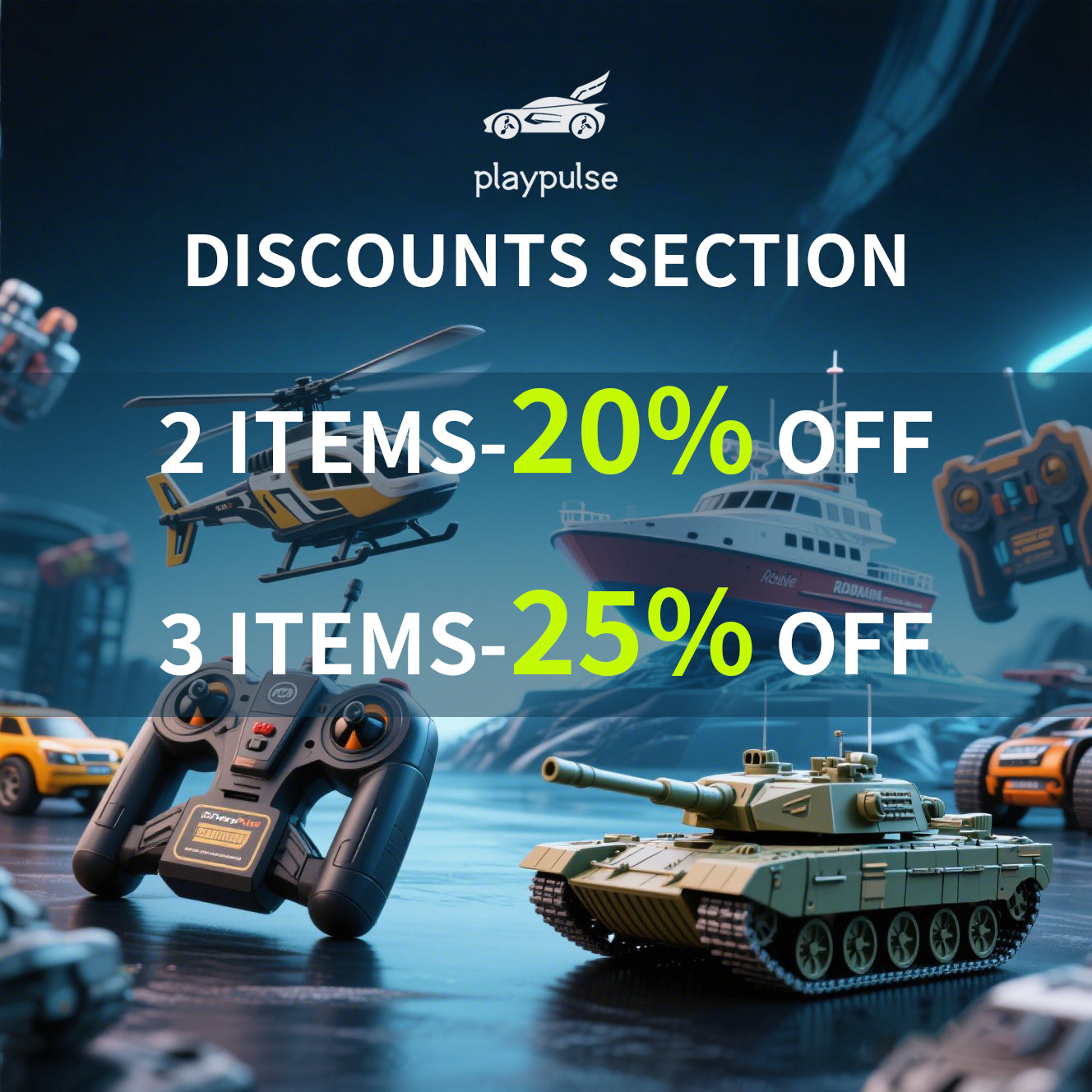 Discounts section
