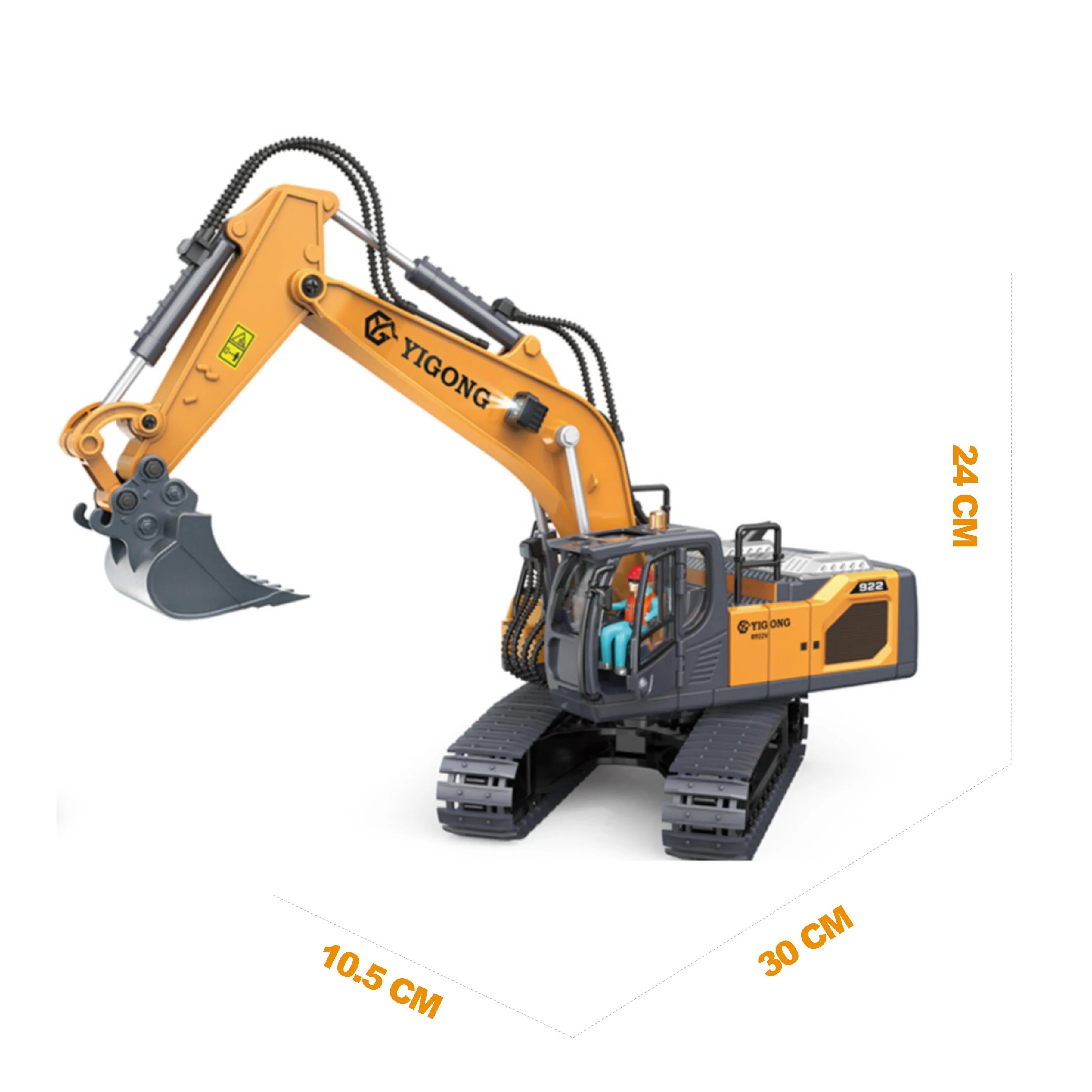 2.4G RC Engineering Car Toys,Dump Truck,Bulldozer,Excavator PLAYPULSE RC