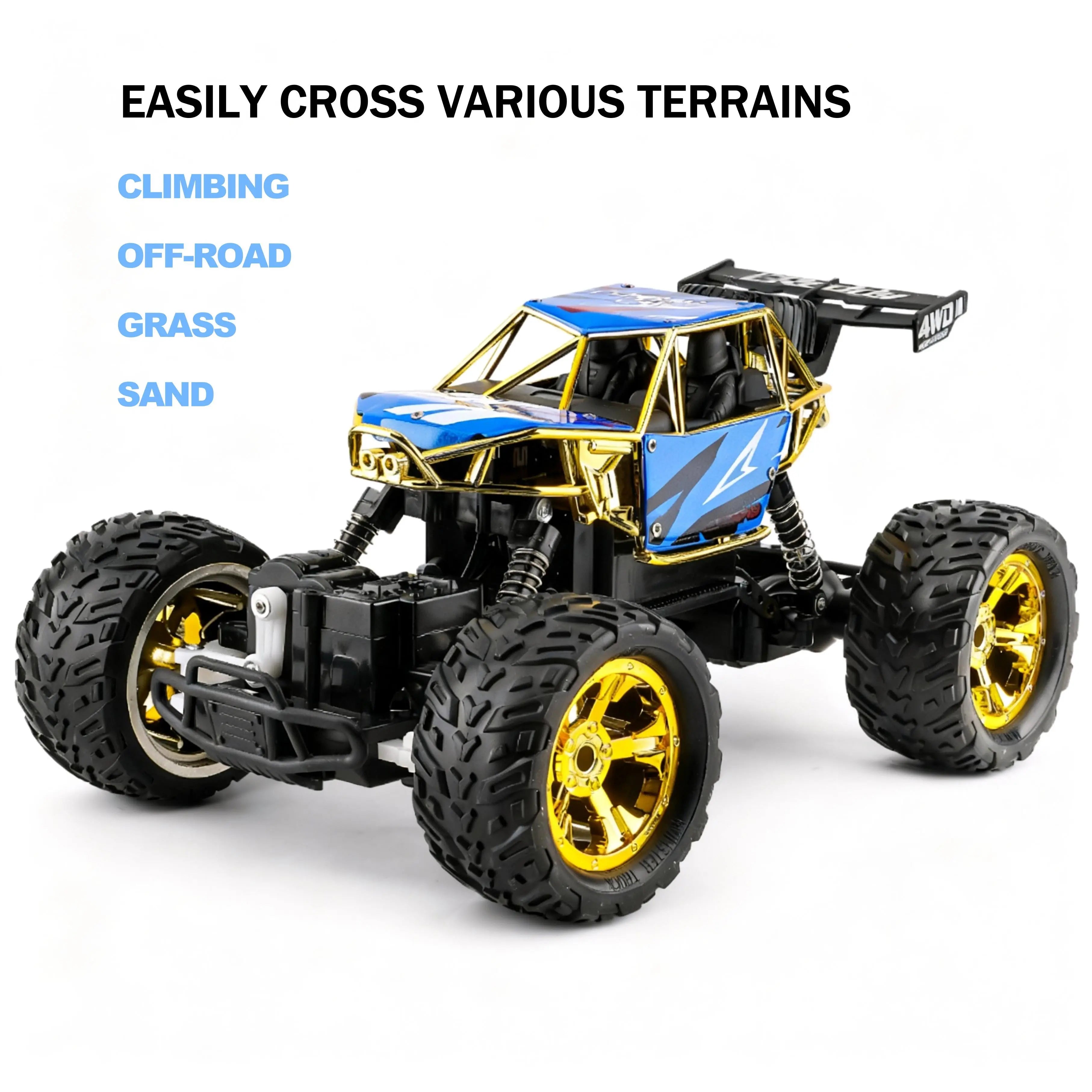 High-Speed RC Racing Truck with Four-Wheel Drive PLAYPULSE RC