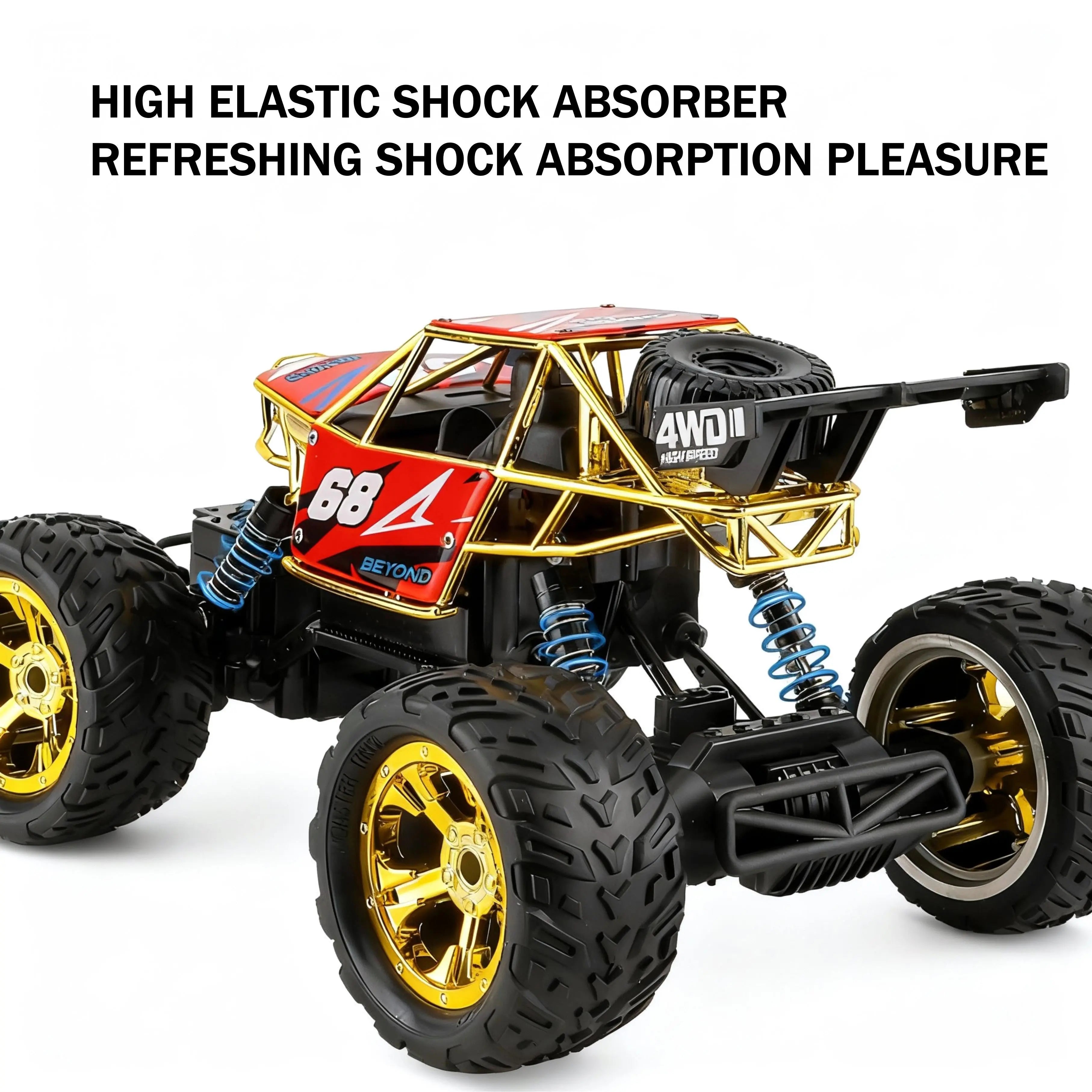 High-Speed RC Racing Truck with Four-Wheel Drive PLAYPULSE RC