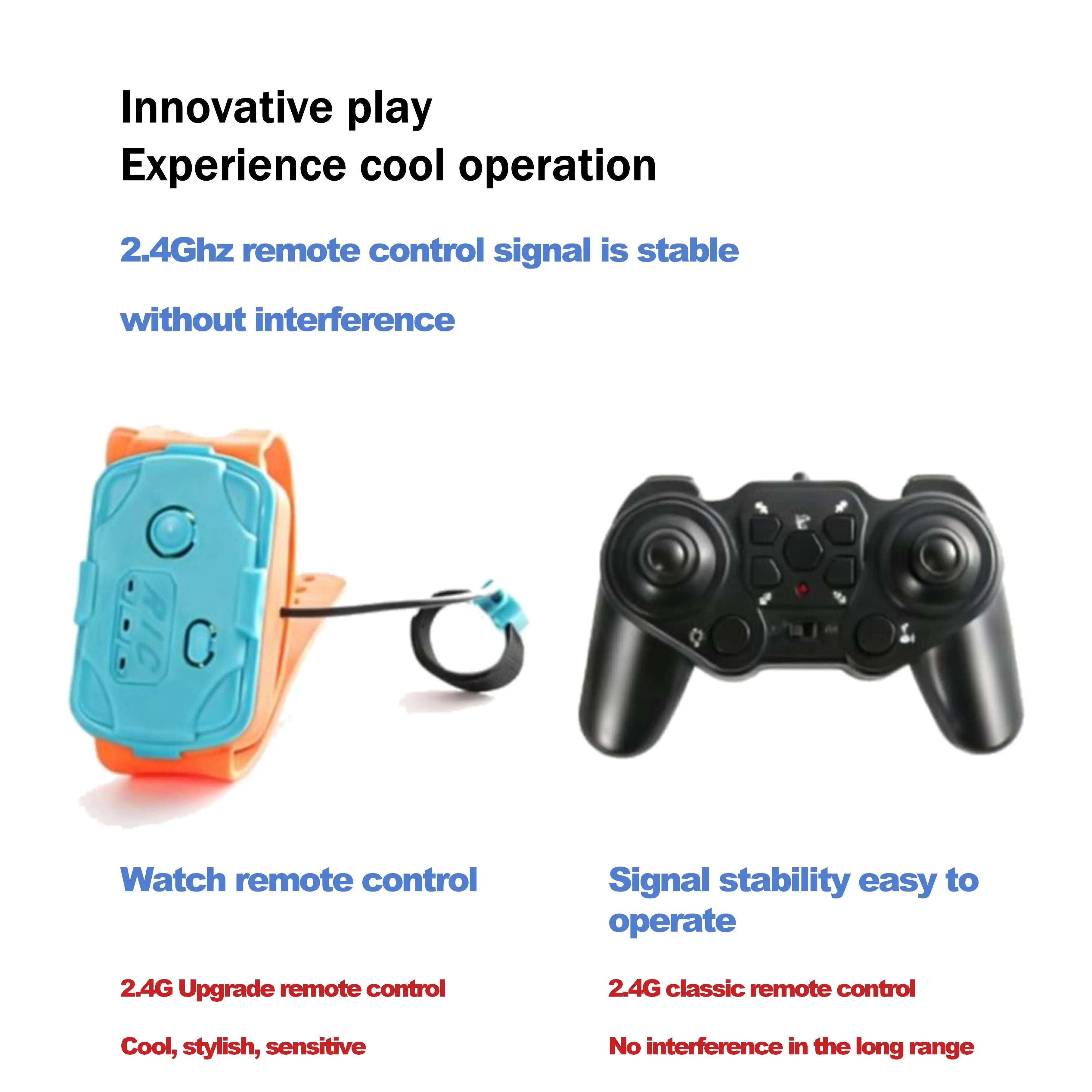 Multi-Directional 360 Rotation RC Stunt Vehicle PLAYPULSE RC