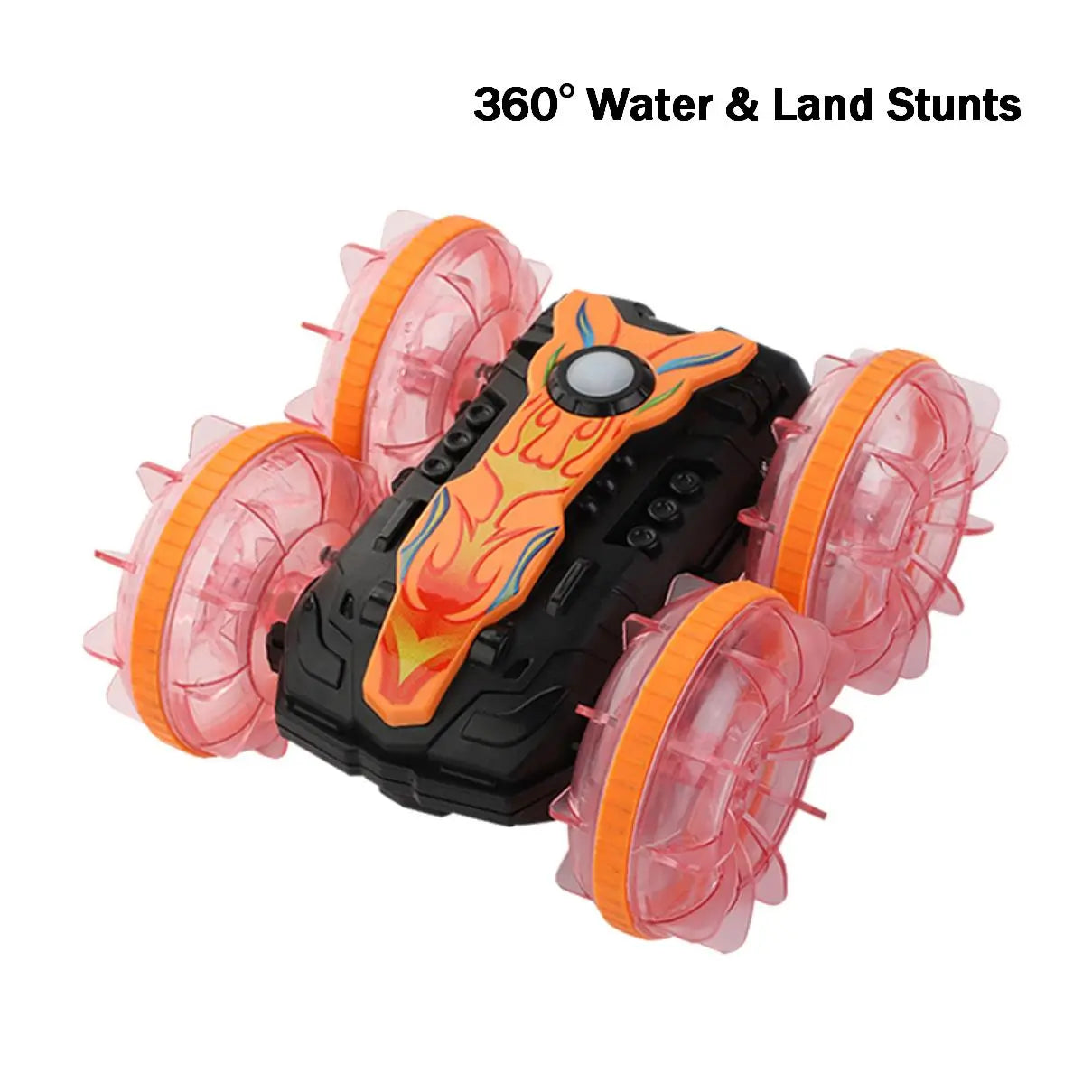 Waterproof 4WD Stunt Remote Control Vehicle for Kids and Pets PLAYPULSE RC