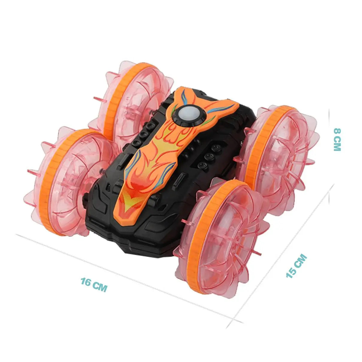 Waterproof 4WD Stunt Remote Control Vehicle for Kids and Pets PLAYPULSE RC