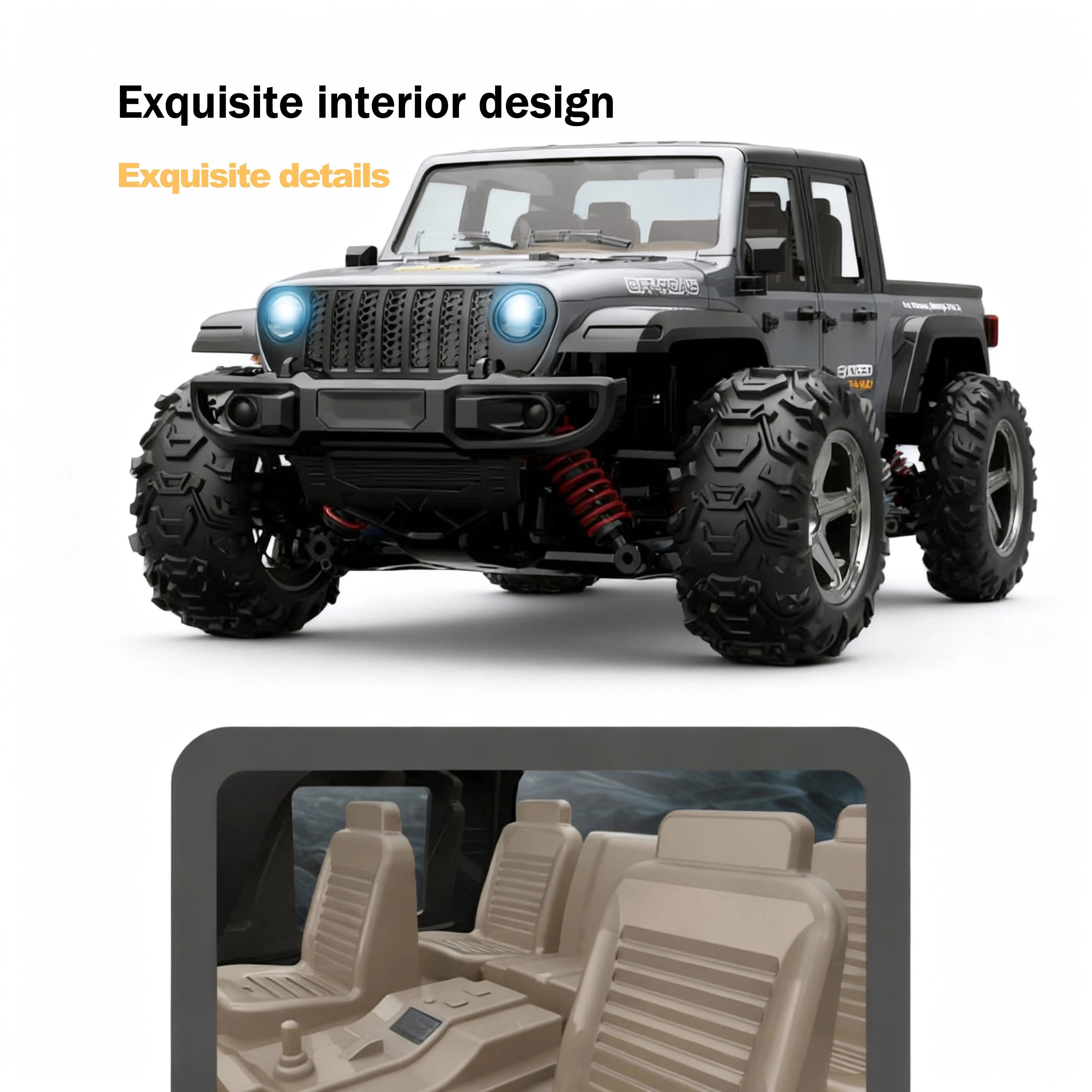 Junior Rally 4x4 RC Crawler Truck for Kids PLAYPULSE RC