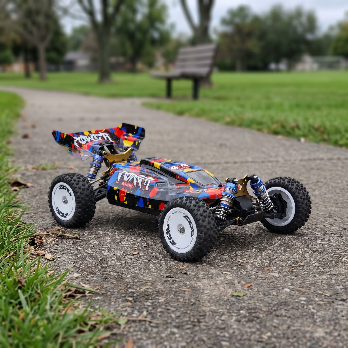PlayPulseRC 124007 1:12 Brushless RC Buggy 4WD 75 km/h