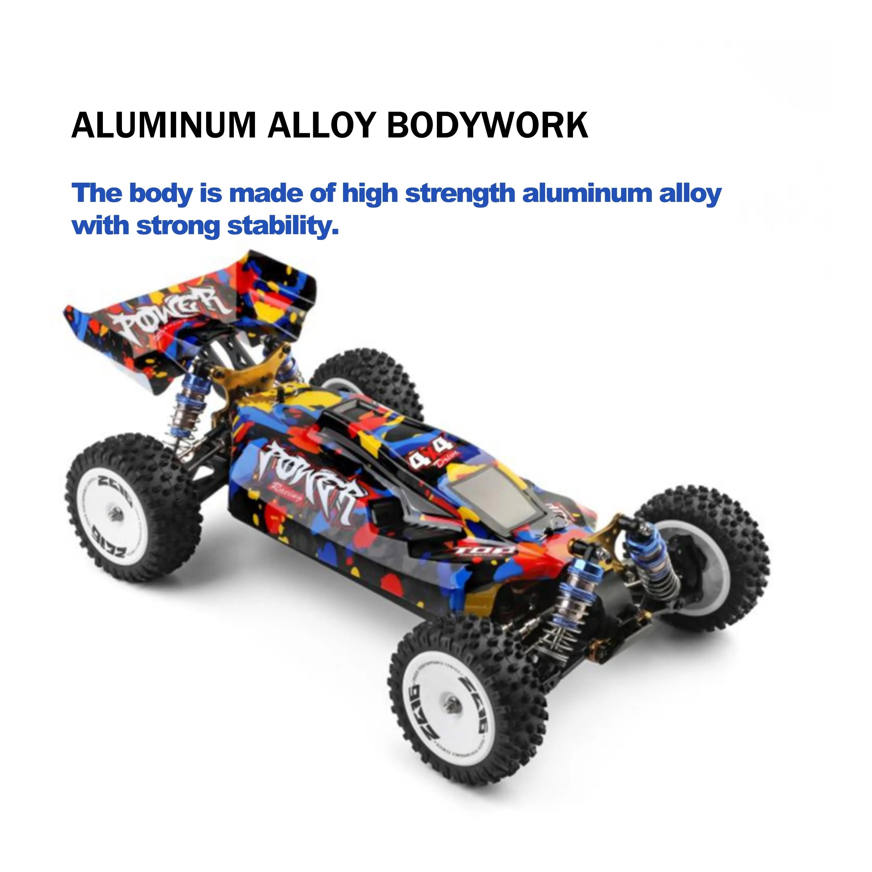 Hot Racing RC 4WD 75km/h High-Speed 1:12 Scale Off-Road Car for Teens PLAYPULSE