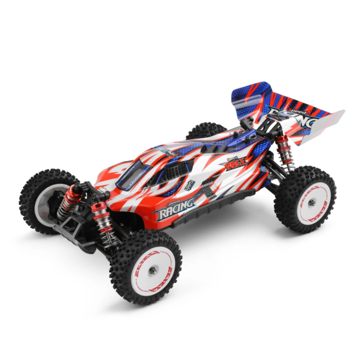 1:12 RC Drift Cars for Adults, 60KM/H 4WD Brushless 124008 Racing Car - PLAYPULSE RC