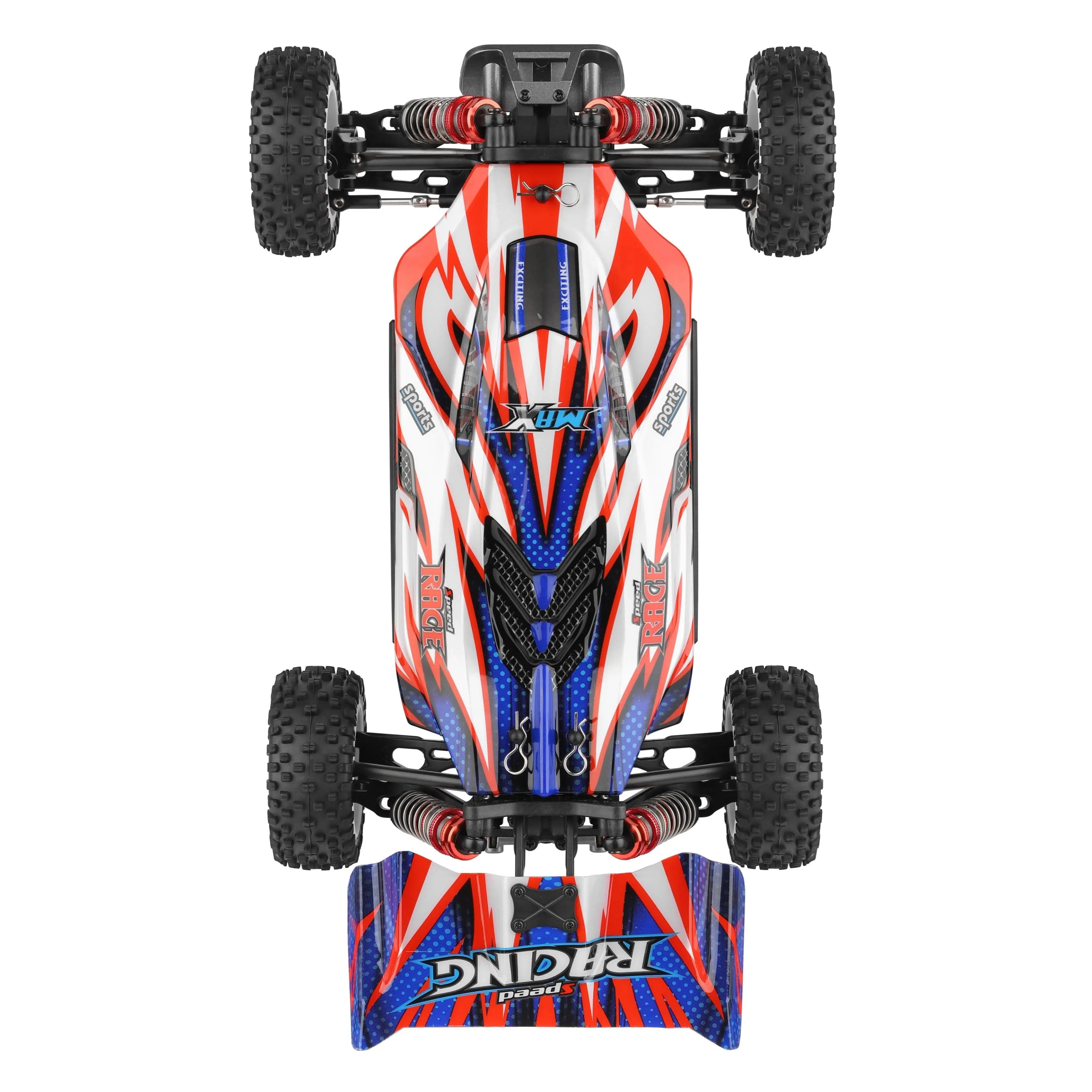 60KM/H High-Speed All Terrains RC Racing Car with Independent Suspension PLAYPULSE RC