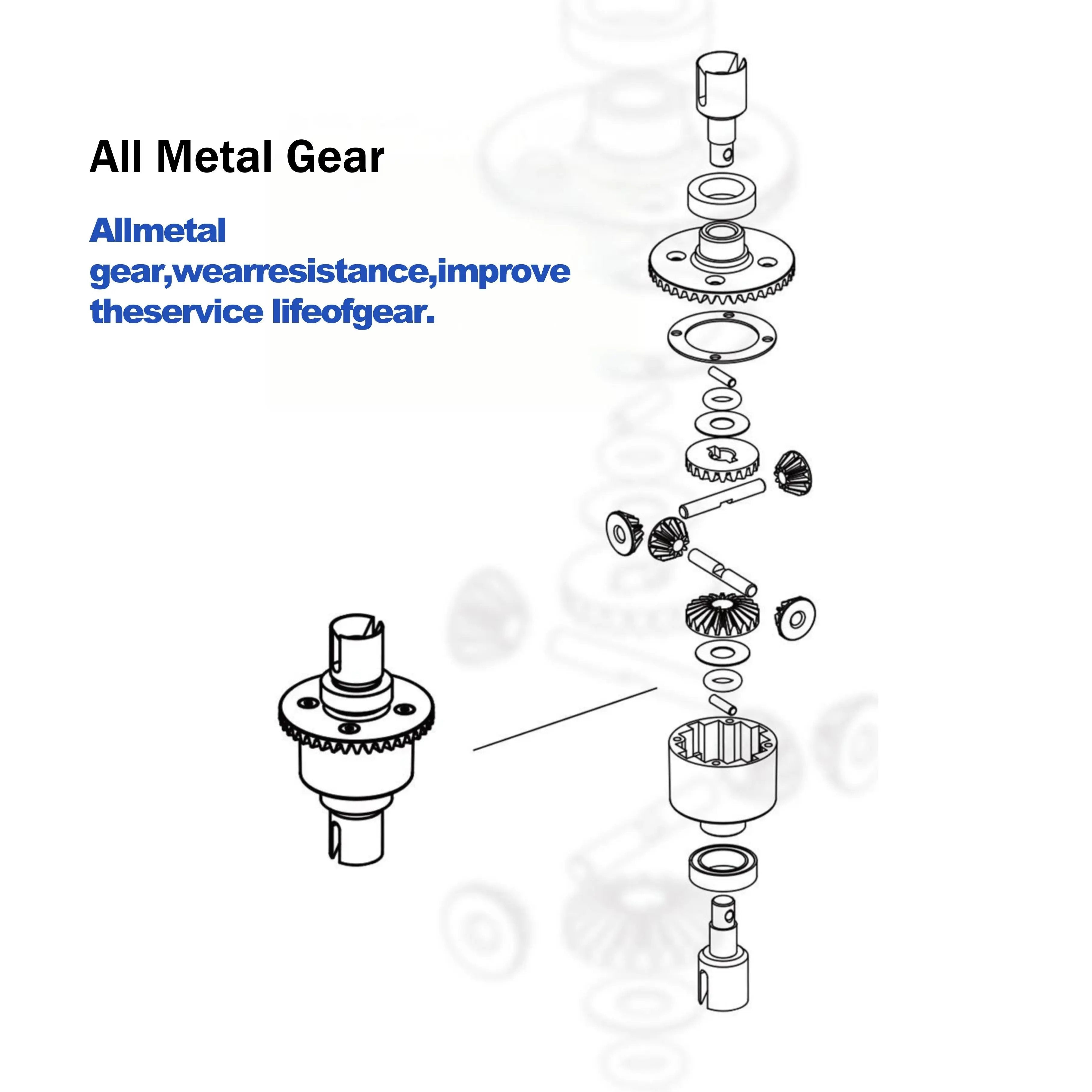 60KM/H High-Speed All Terrains RC Racing Car with Independent Suspension PLAYPULSE RC