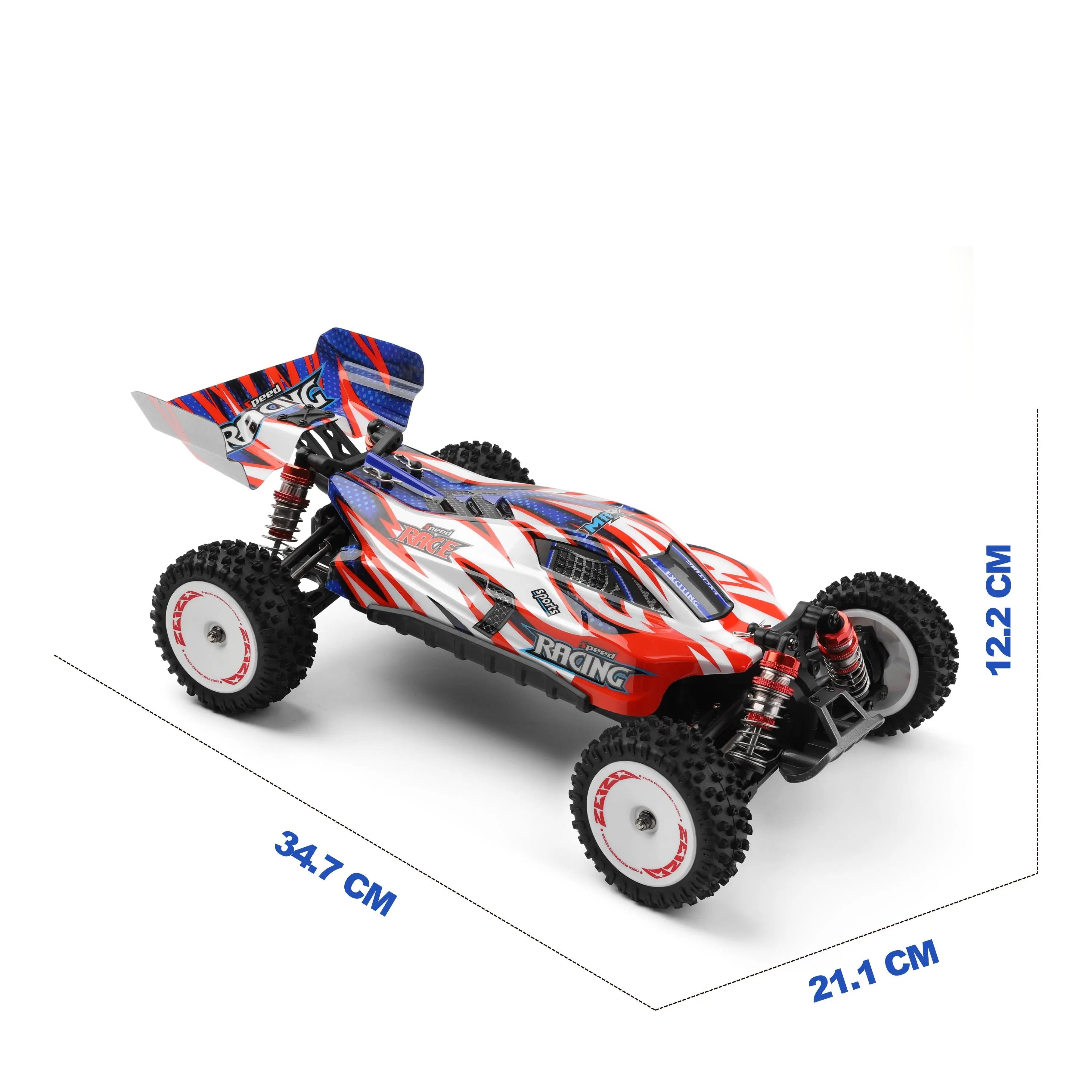 60KM/H High-Speed All Terrains RC Racing Car with Independent Suspension PLAYPULSE RC