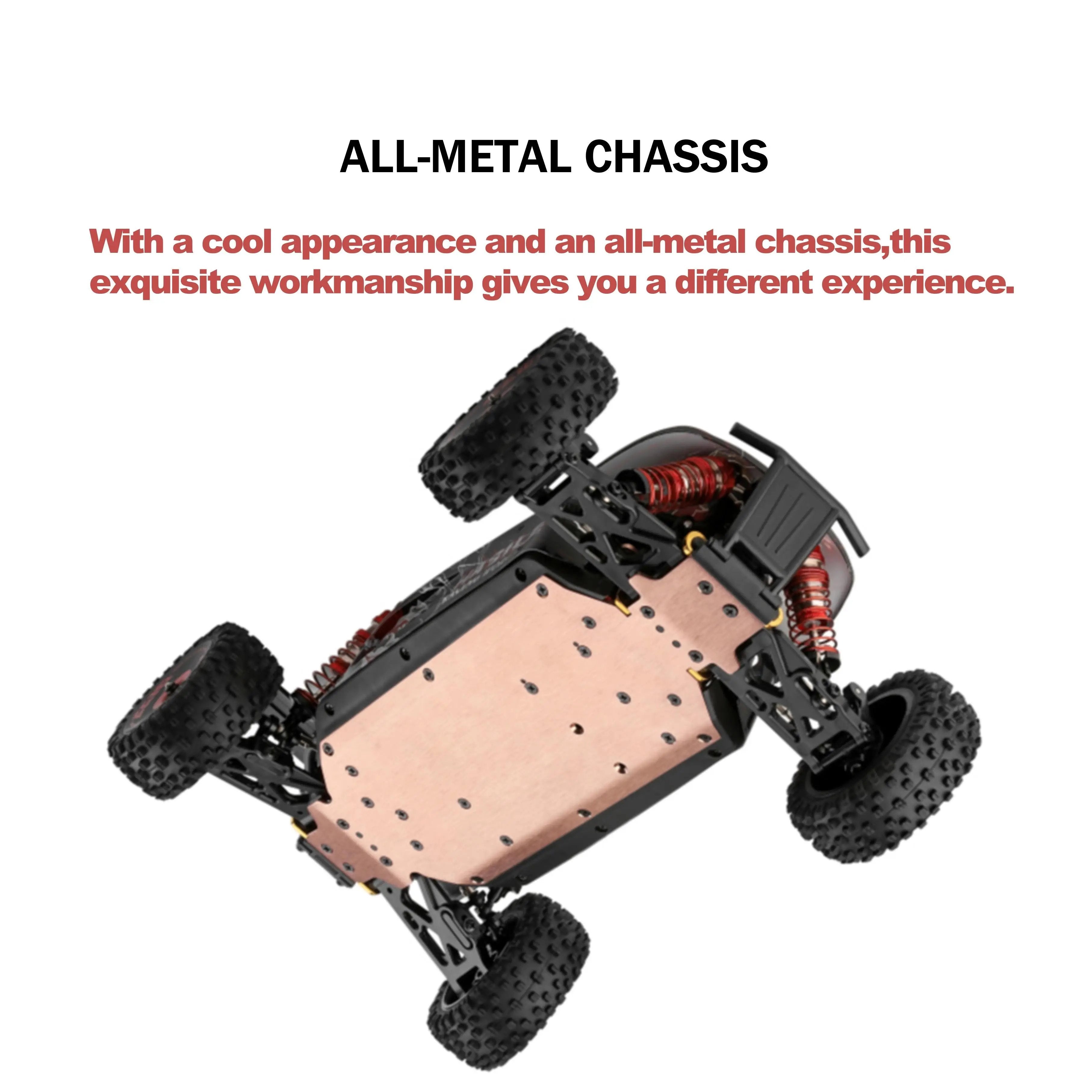 75km/h Brushless Top Speed RC Cars 4WD Desert Truck for Off-Road Adventure PLAYPULSE RC
