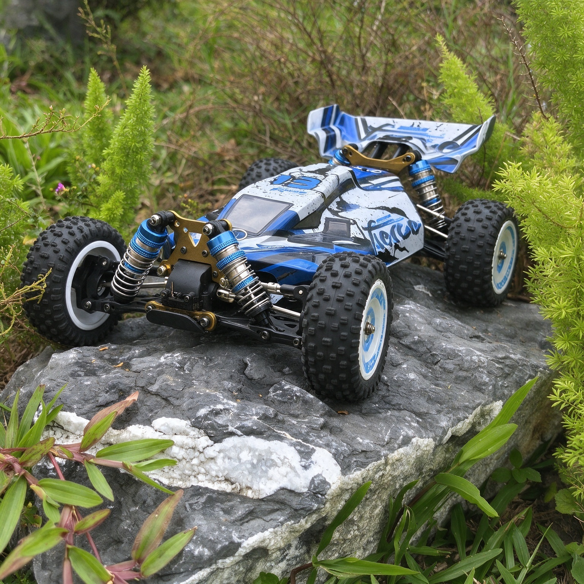PlayPulseRC 124017 1:12 Brushless RC Buggy 4WD 75 km/h