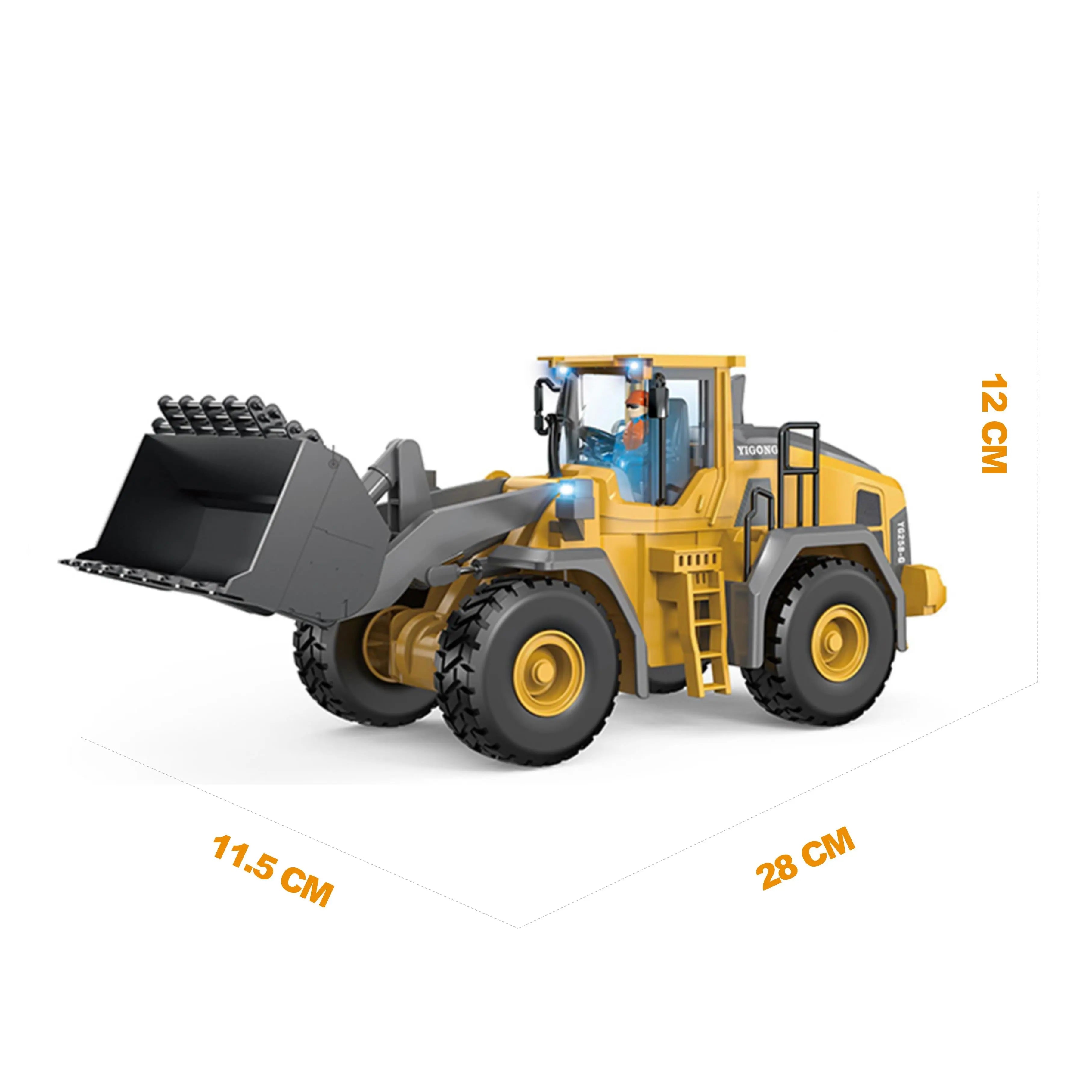 2.4G RC Engineering Car Toys,Dump Truck,Bulldozer,Excavator PLAYPULSE RC