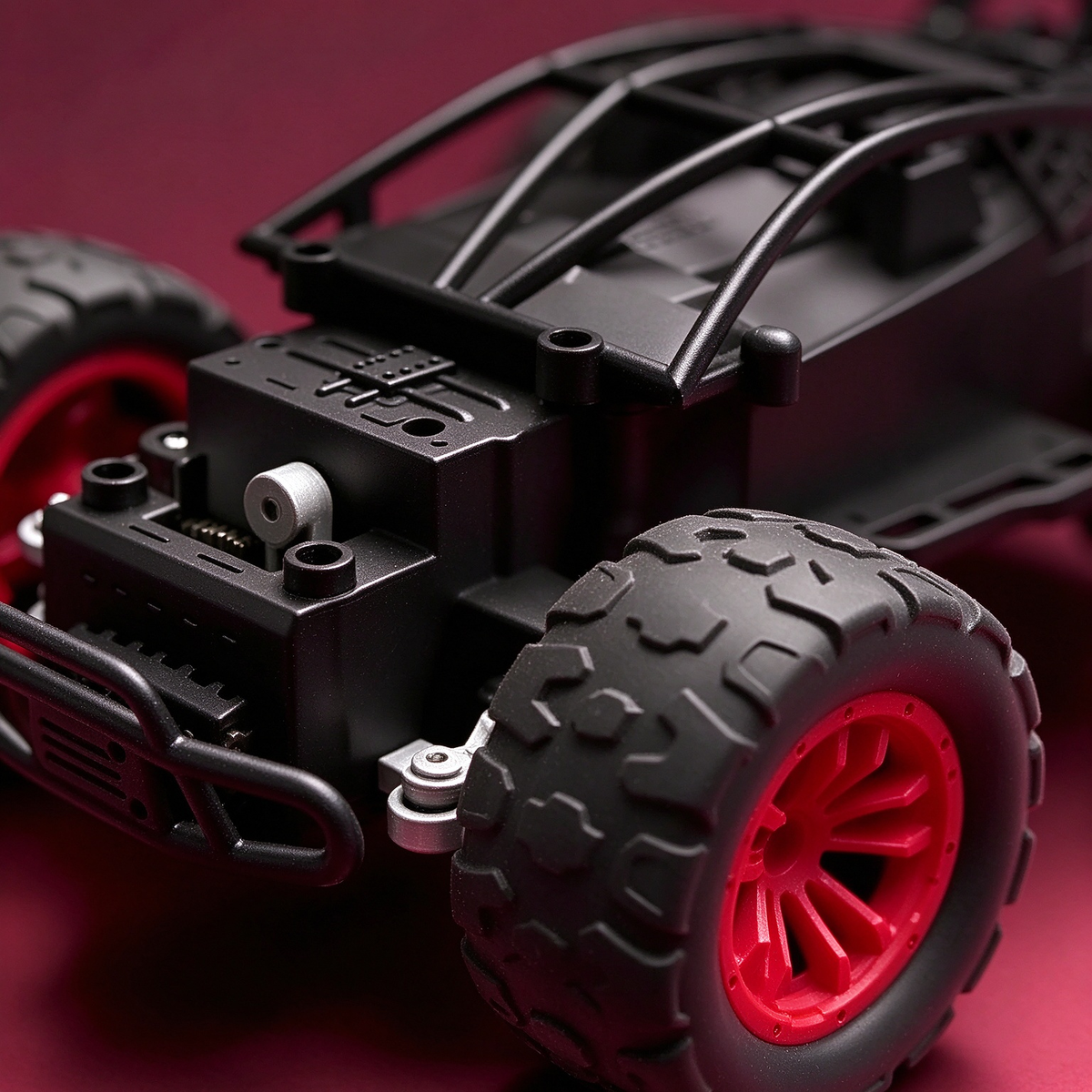 PlayPulseRC 8142 1:18 4WD Alloy RC Truck with Spray