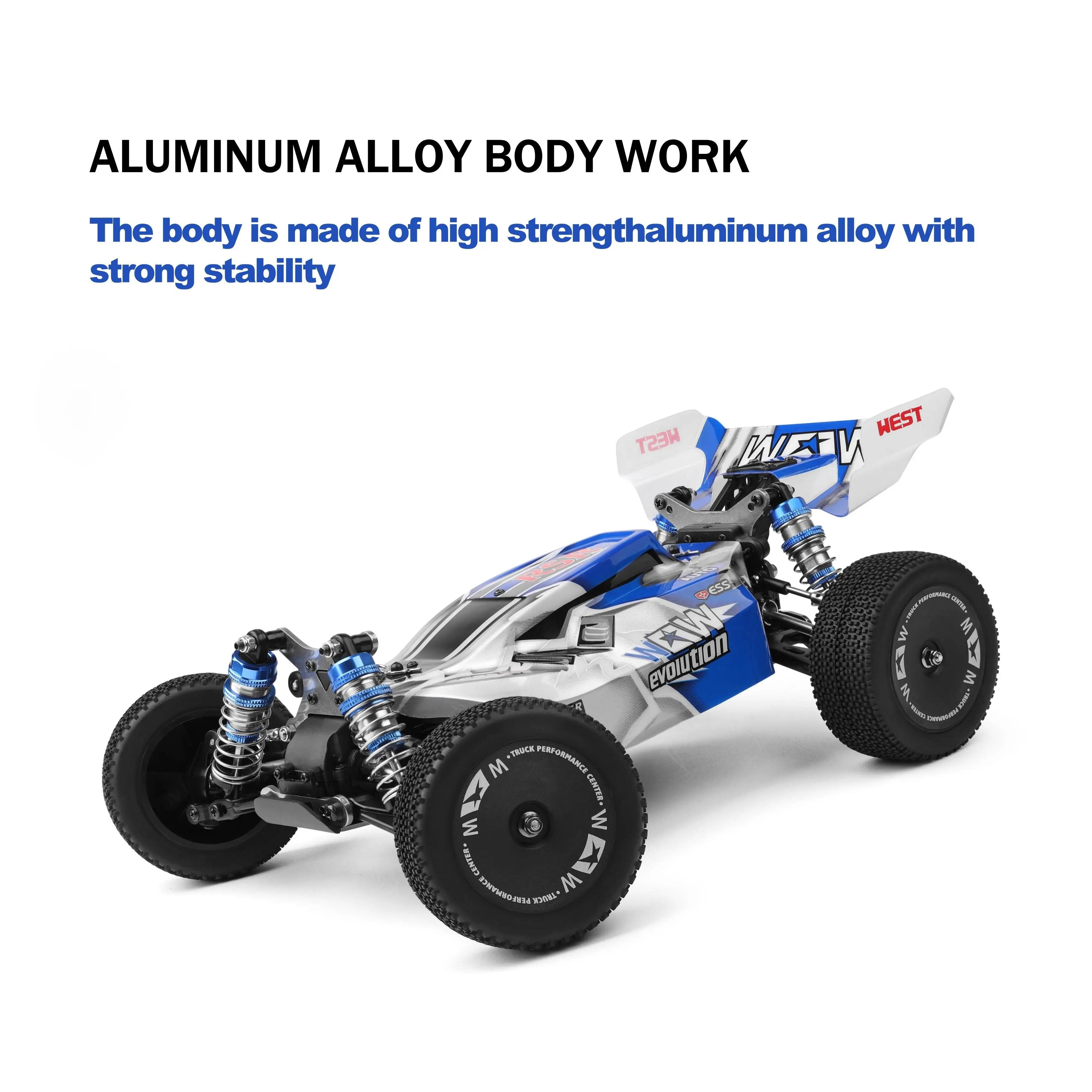 Control Car Racing 1:14 4WD Climbing Car with Multifunctional Lighting PLAYPULSE RC