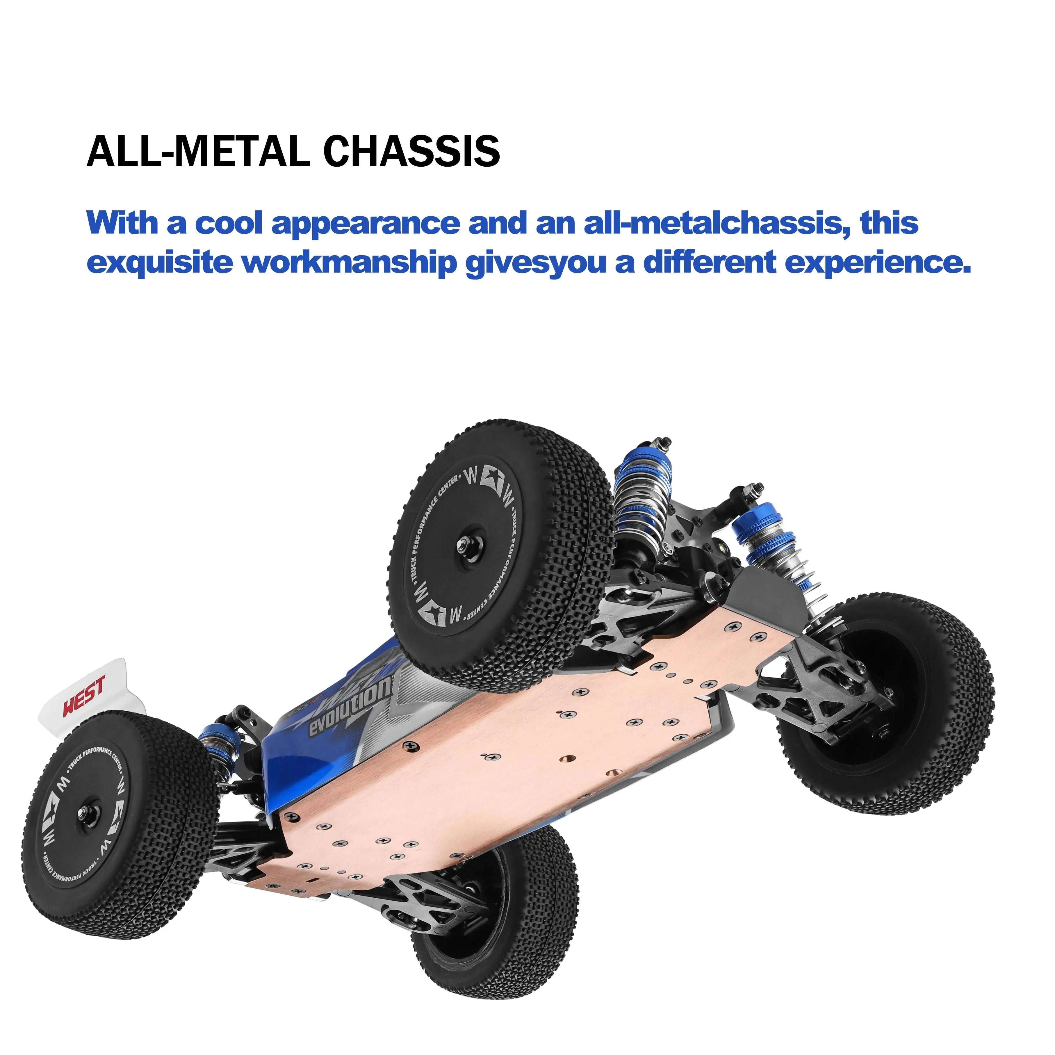 Control Car Racing 1:14 4WD Climbing Car with Multifunctional Lighting PLAYPULSE RC