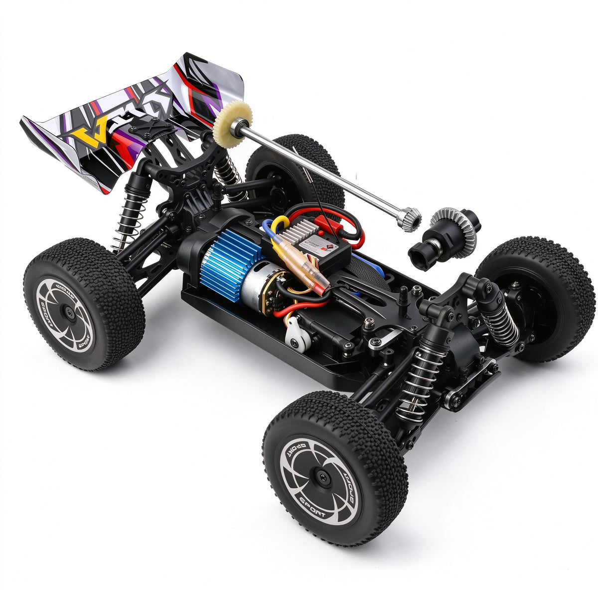 PlayPulseRC 144016 1:14 4WD RC Racing Buggy 35 km/h