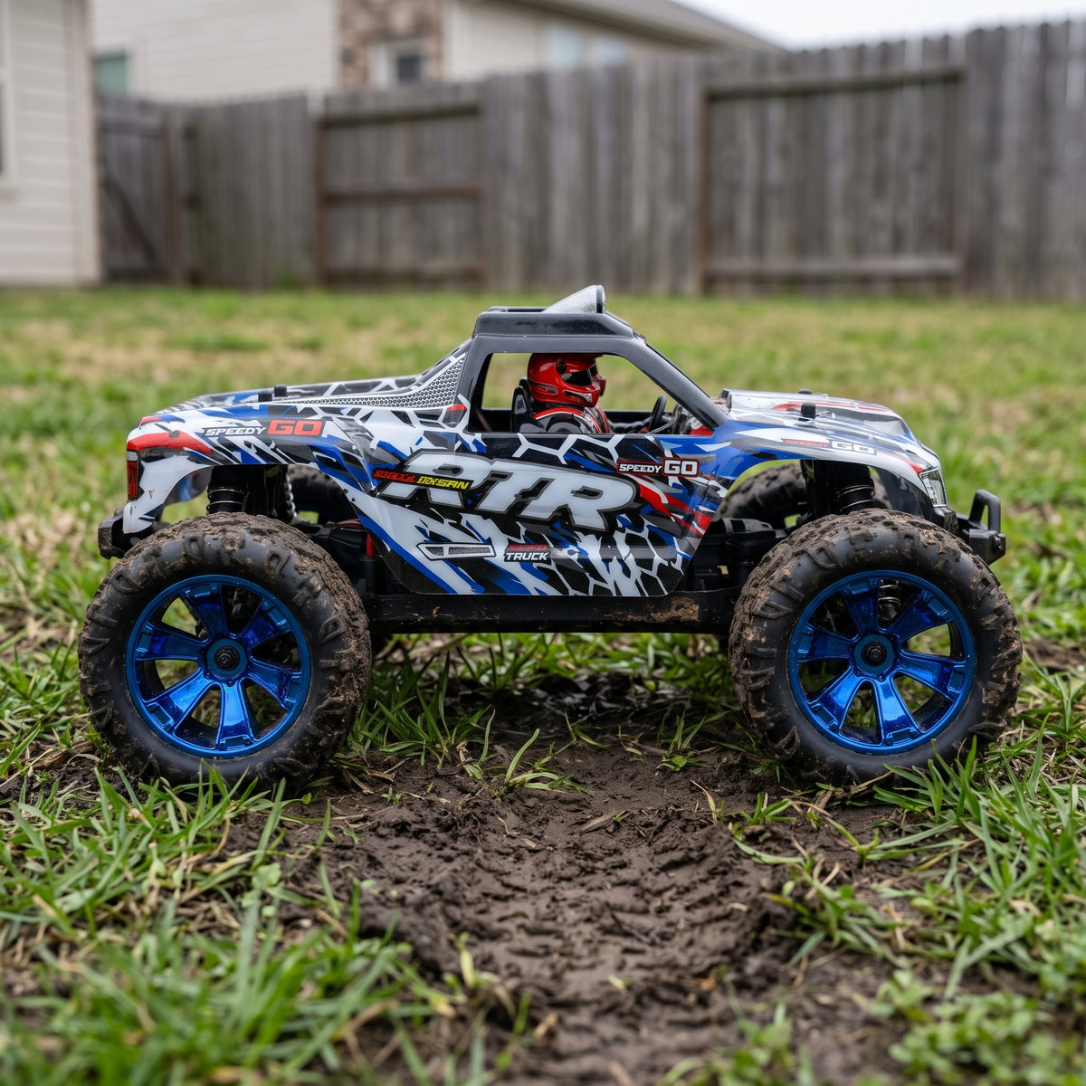 PlayPulseRC 144018 1:14 4WD RC Desert Truck 35 km/h