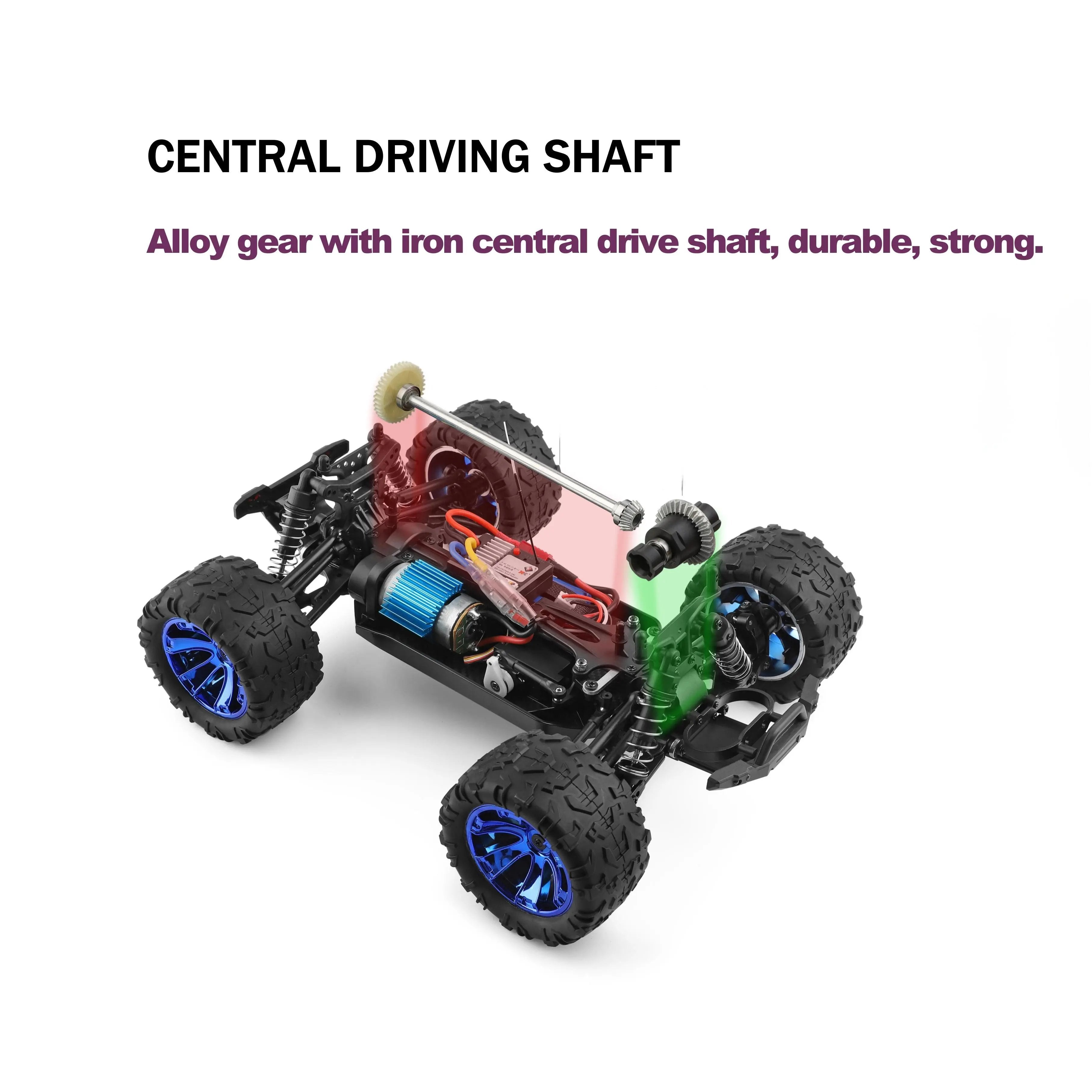 Cheap RC Cars All-Terrain Crawler Truck for Kids Outdoor Fun PLAYPULSE RC