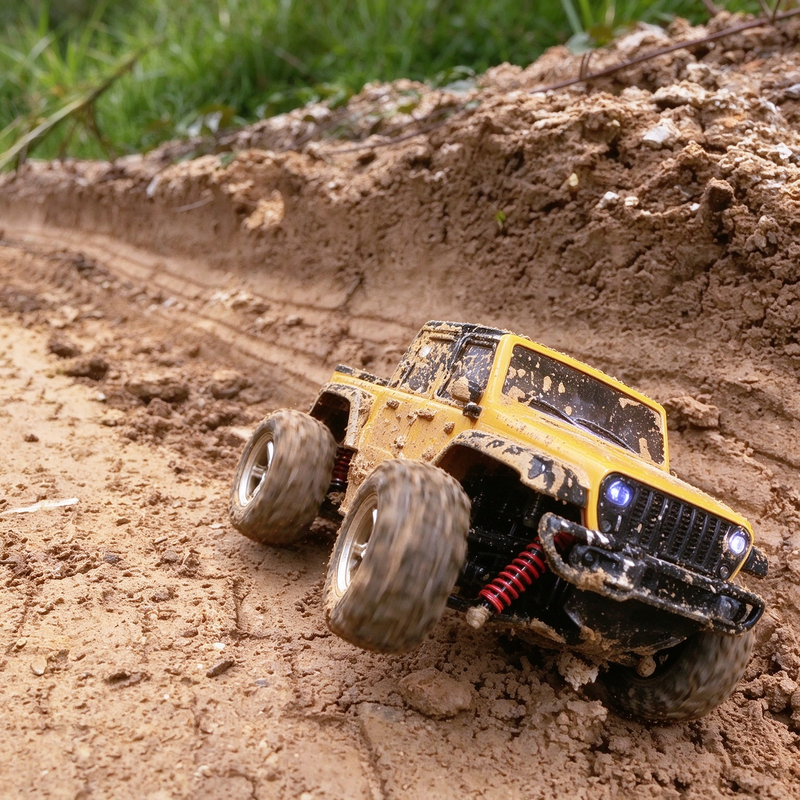 PlayPulseRC BG1550 1:20 4WD RC Pickup Truck 30KM/H RTR LED
