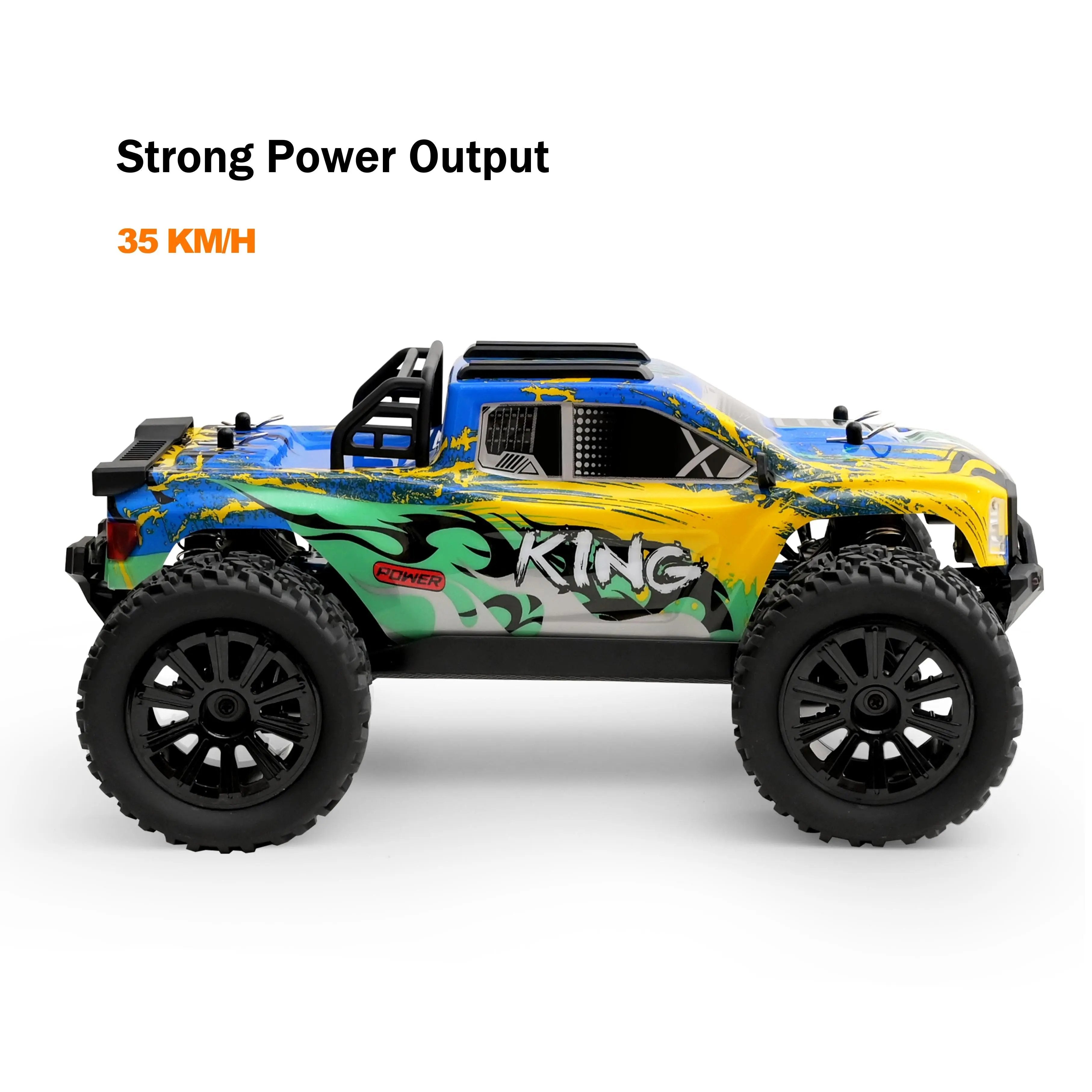 Cheap All Terrain RC Cars with LED Lights for Kids PLAYPULSE RC