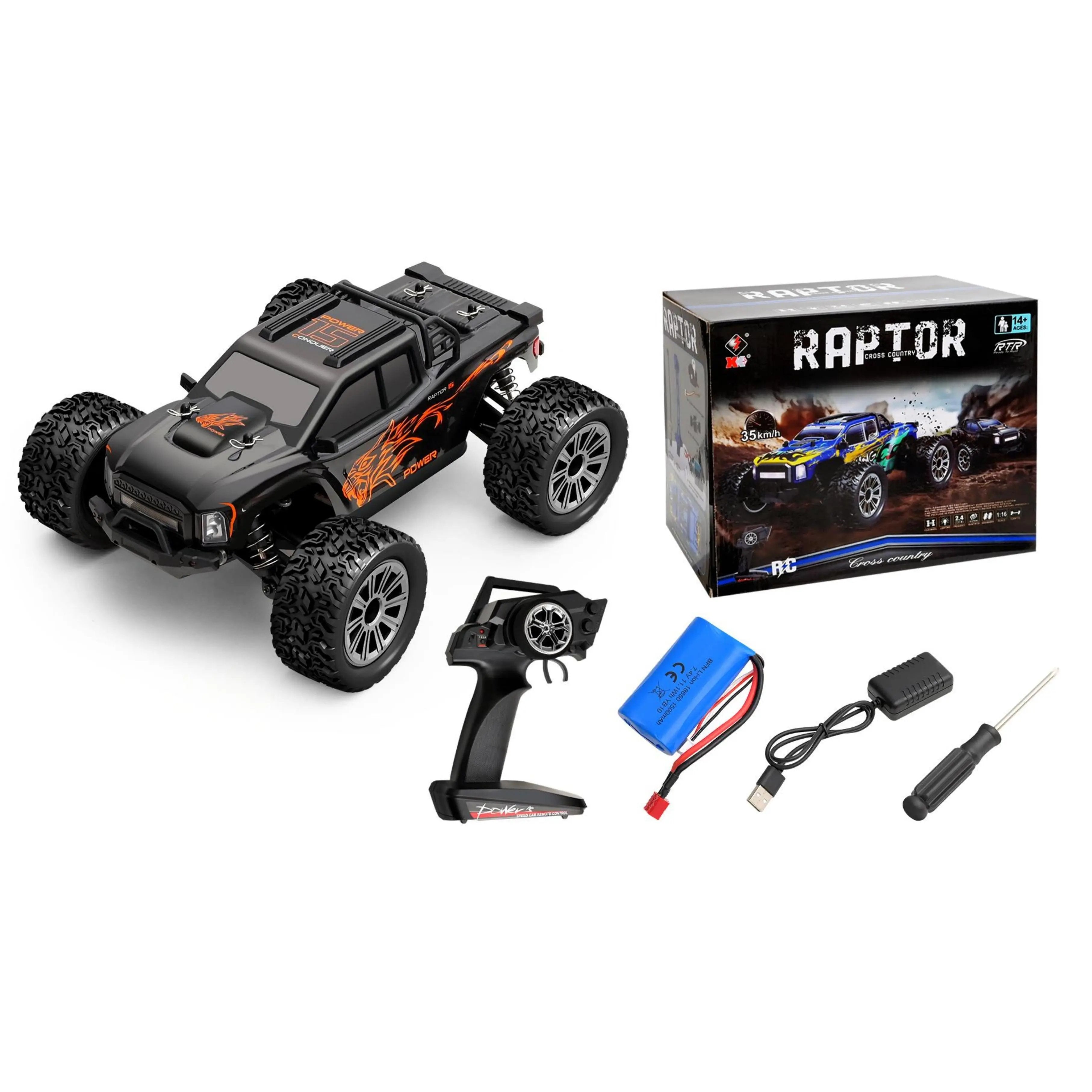 164018 1:16 RC Cars Monster Truck | 4WD 35KM/H | PlaypulseRC