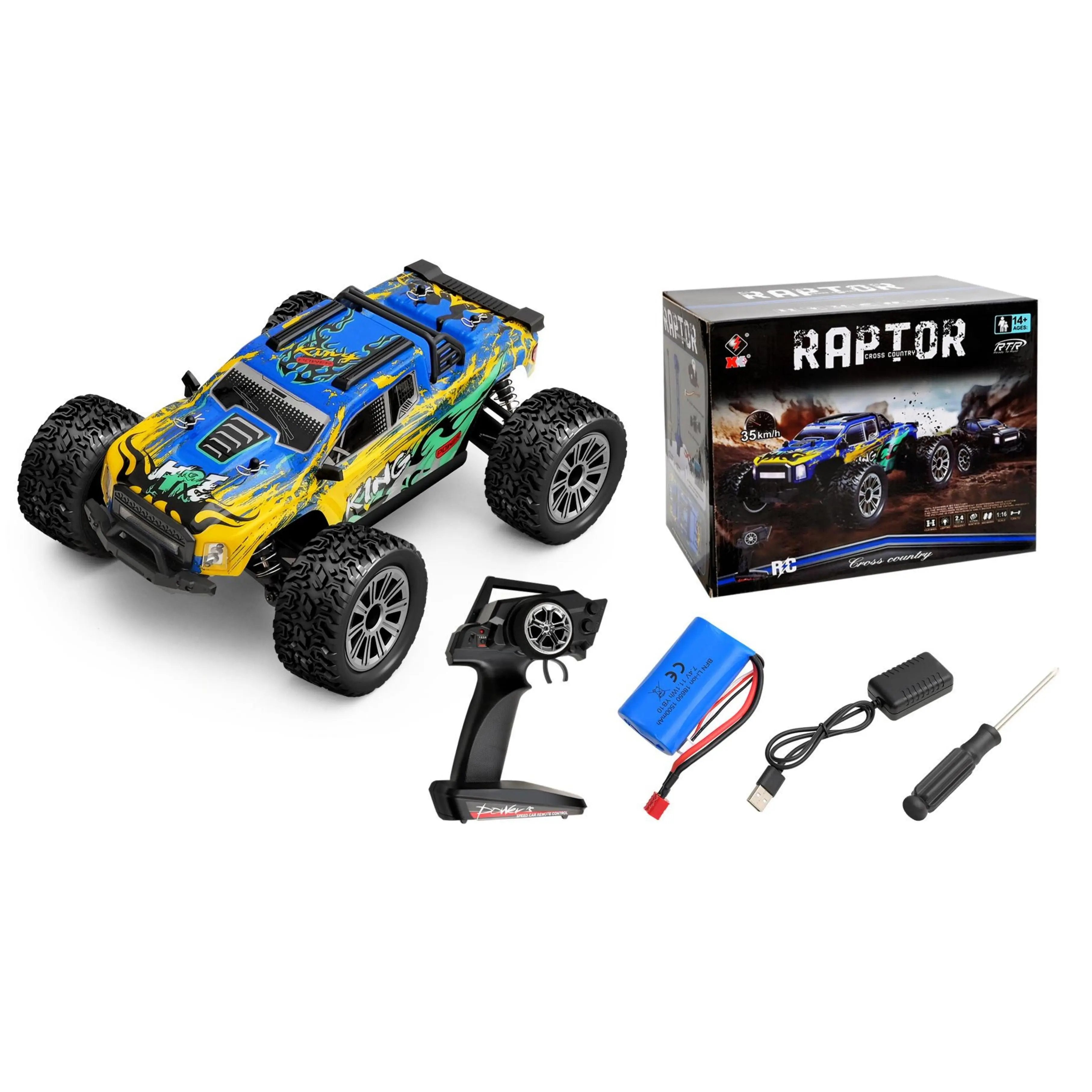 Cheap All Terrain RC Cars with LED Lights for Kids PLAYPULSE RC